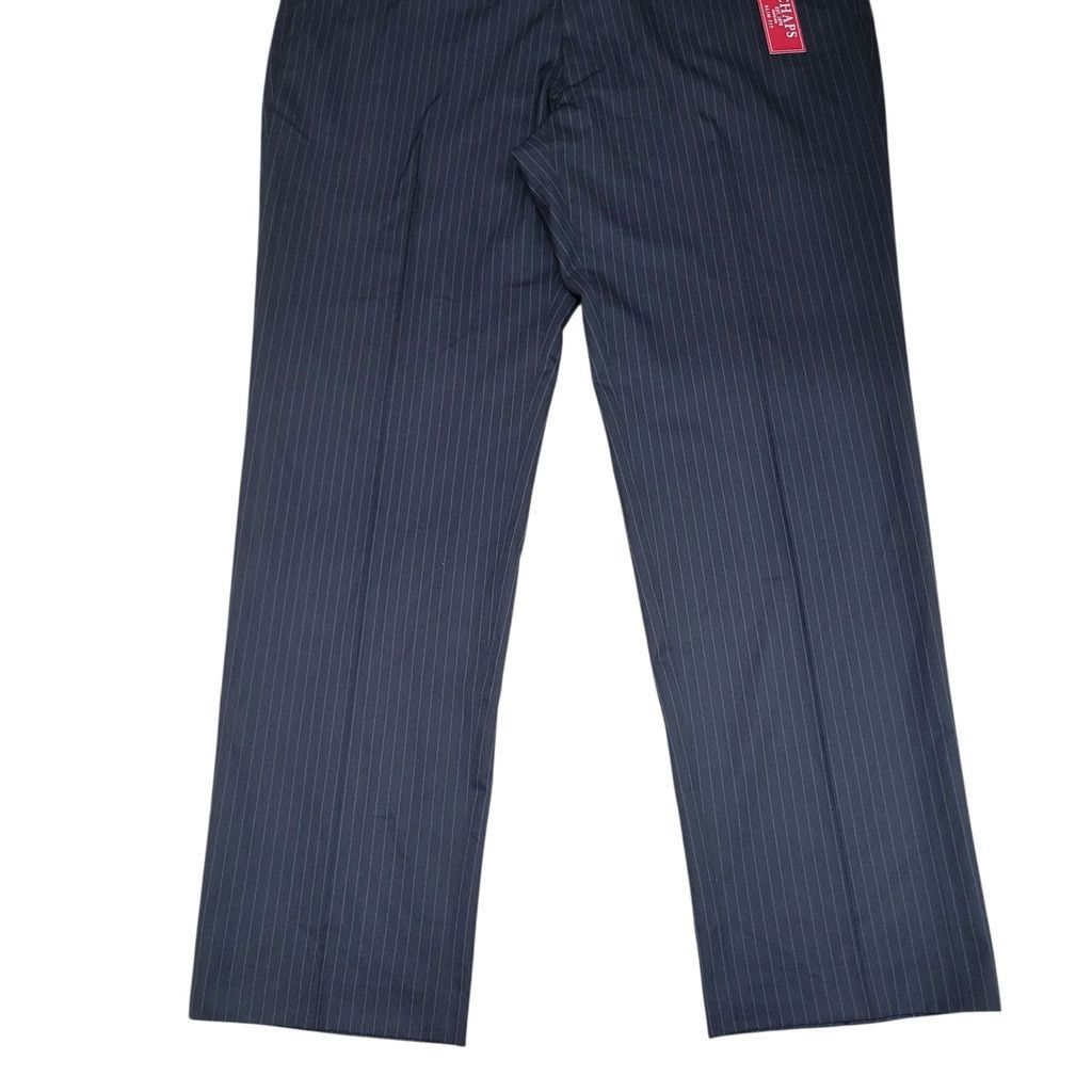 Chaps CHAPS Men's Slim Fit Black Pinstripe Pants 40/32 NWT $100 Size US 40 / EU 56 - 3 Thumbnail