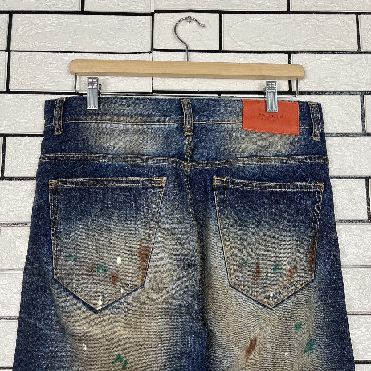 Black Label Vintage Black Label Patchwork Avant Garde Denim Size US 32 / EU 48 - 8 Thumbnail