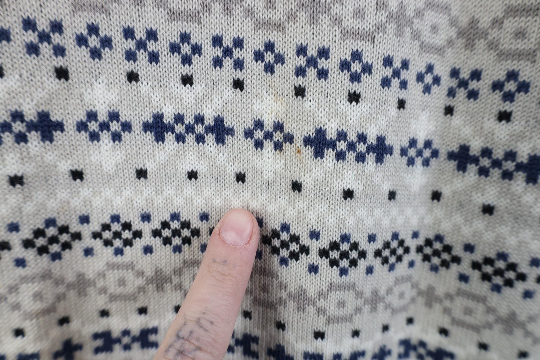 Reebok Vintage 90s Y2K Reebok Golf Fair Isle V-Neck Sweater Vest Size US XL / EU 56 / 4 - 5 Thumbnail