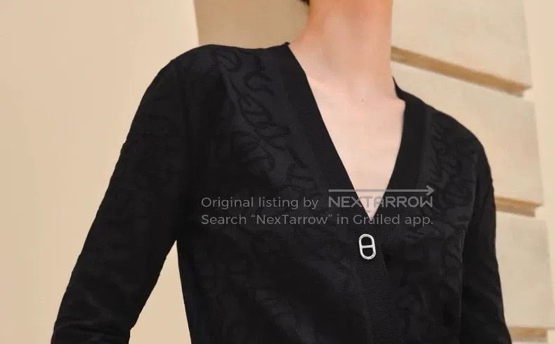 Hermes Hermes 23ss Spring/Summer Pig Nose Knit Cardigan Size XS / US 0-2 / IT 36-38 - 7 Thumbnail