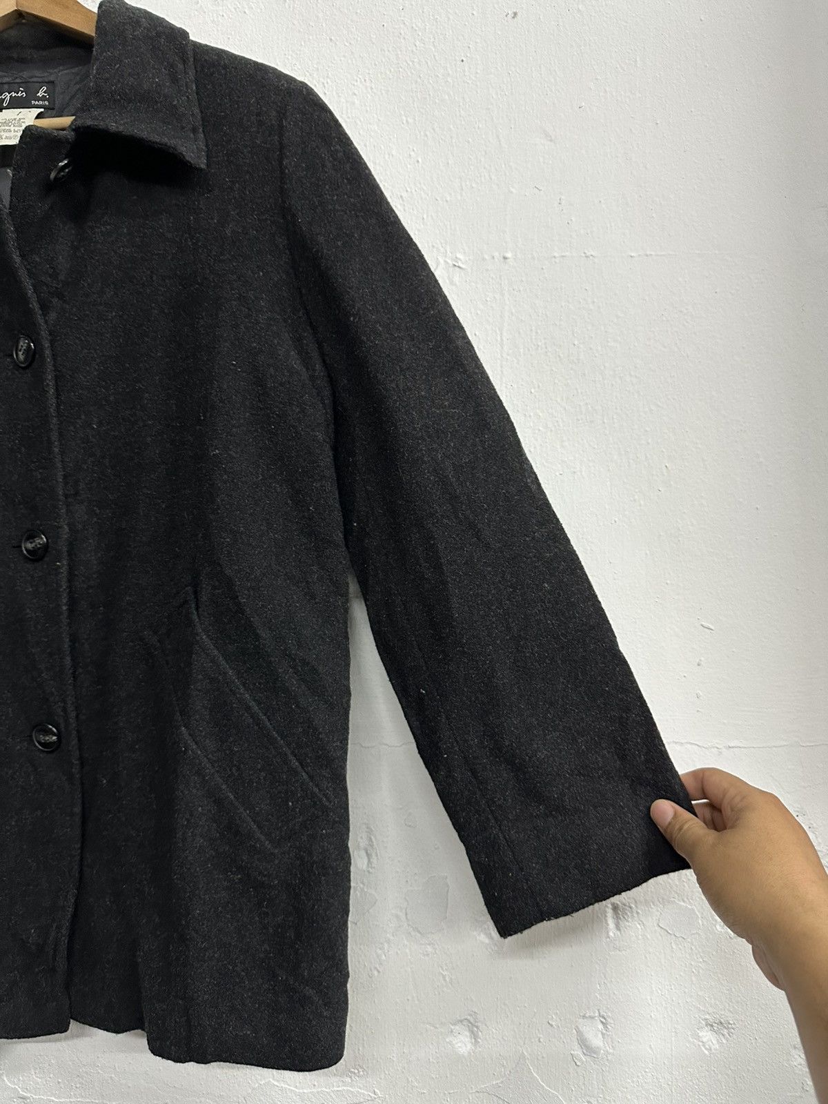 agnes b. VTG Agnes B Wool Jacket Size US S / EU 44-46 / 1 - 5 Thumbnail