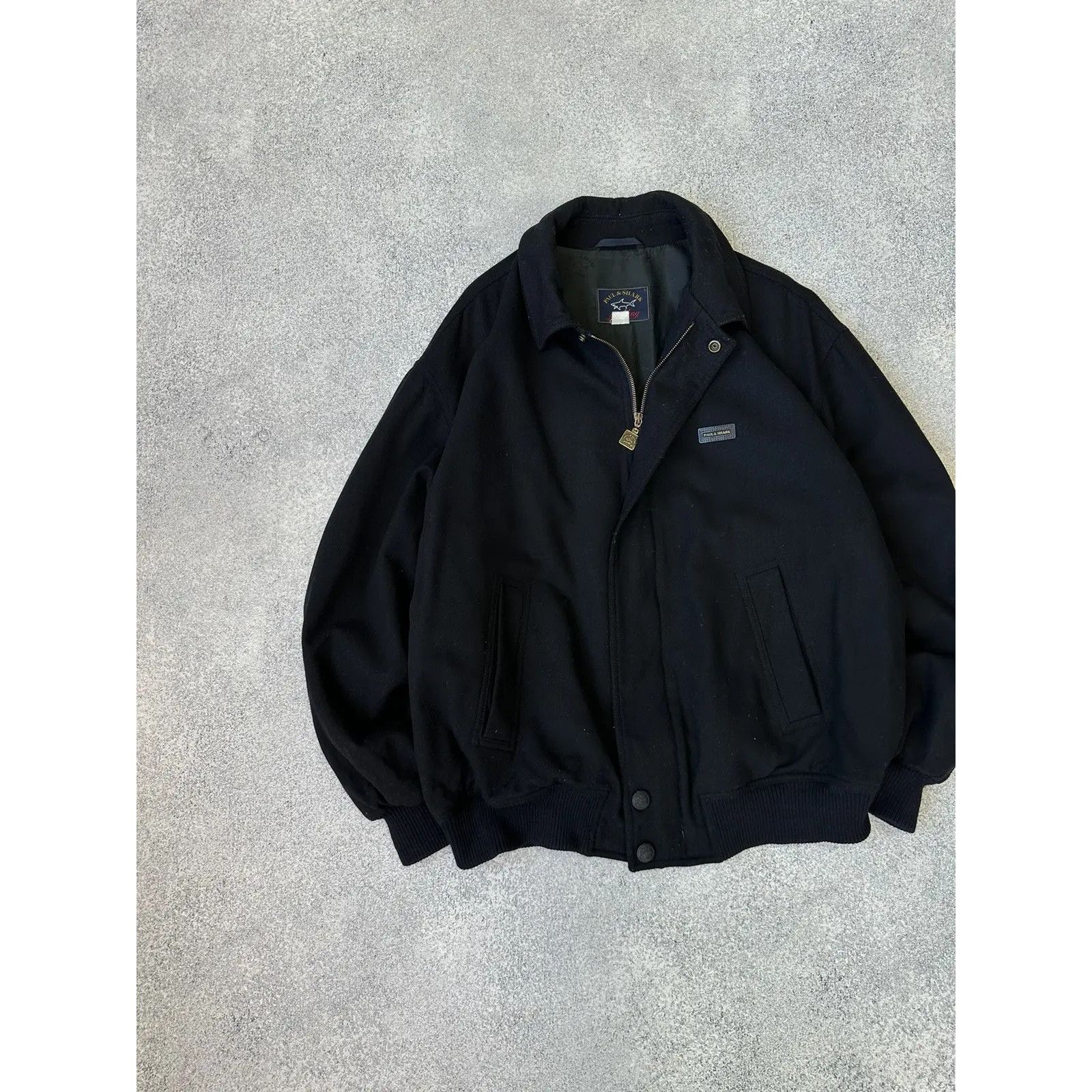 Paul & Shark VTG Paul&Shark Wool Luxury Bomber Jacket Size US L / EU 52-54 / 3 - 2 Thumbnail