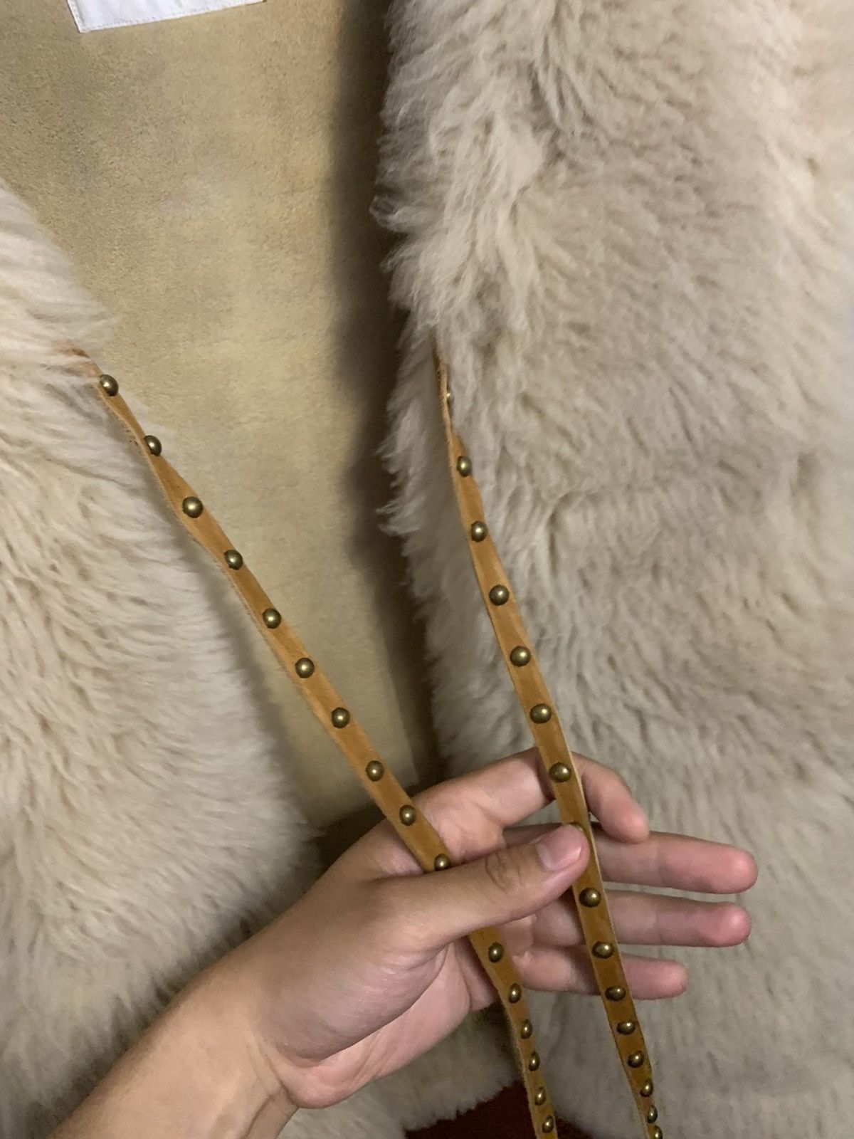 Saint Laurent Paris Saint Laurent 2015SS Shearling vest Size US S / EU 44-46 / 1 - 2 Thumbnail