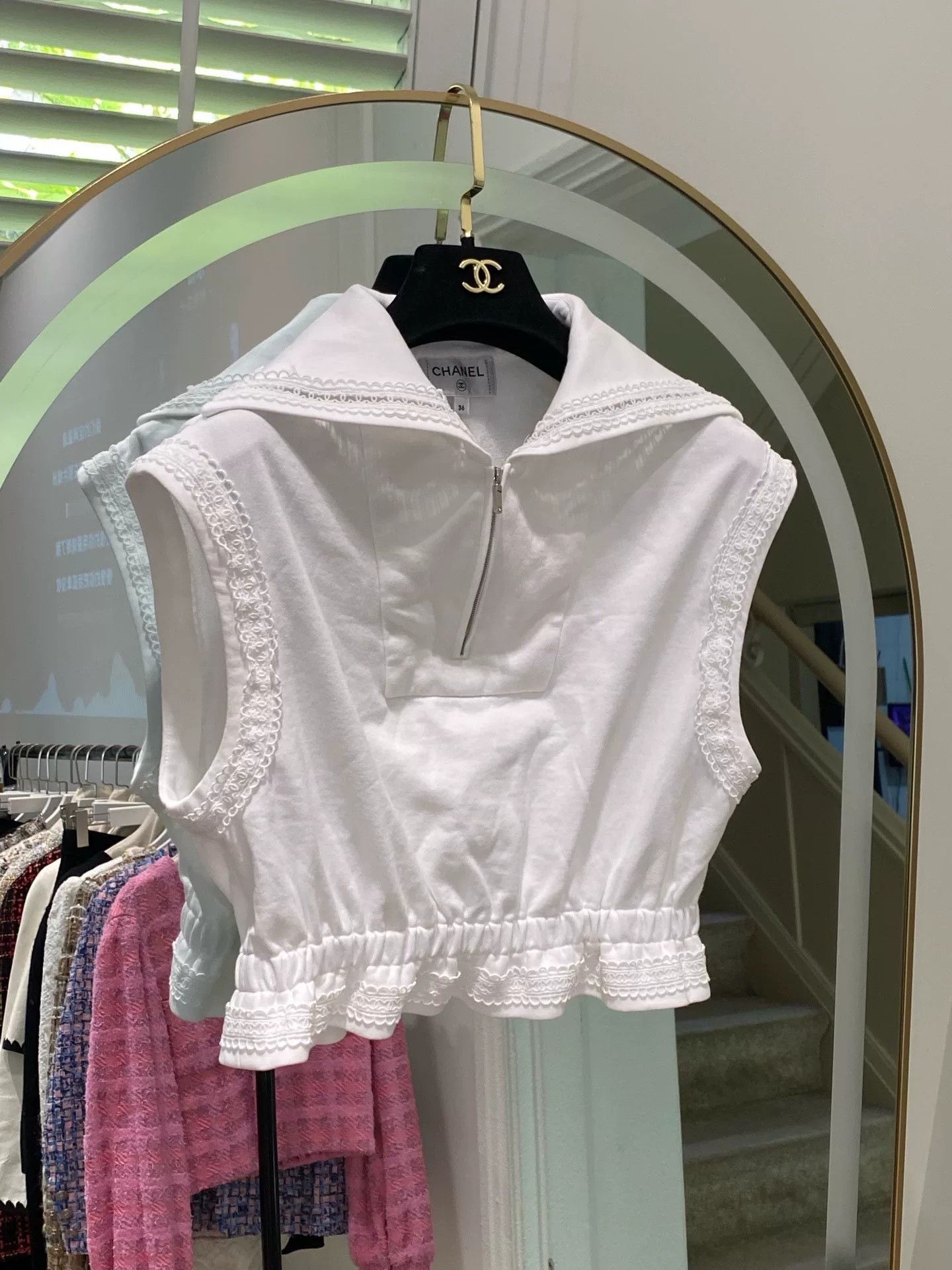 Chanel Chanel 2024 Cocobeach Sleeveless Top Size US M / EU 48-50 / 2 - 1 Thumbnail
