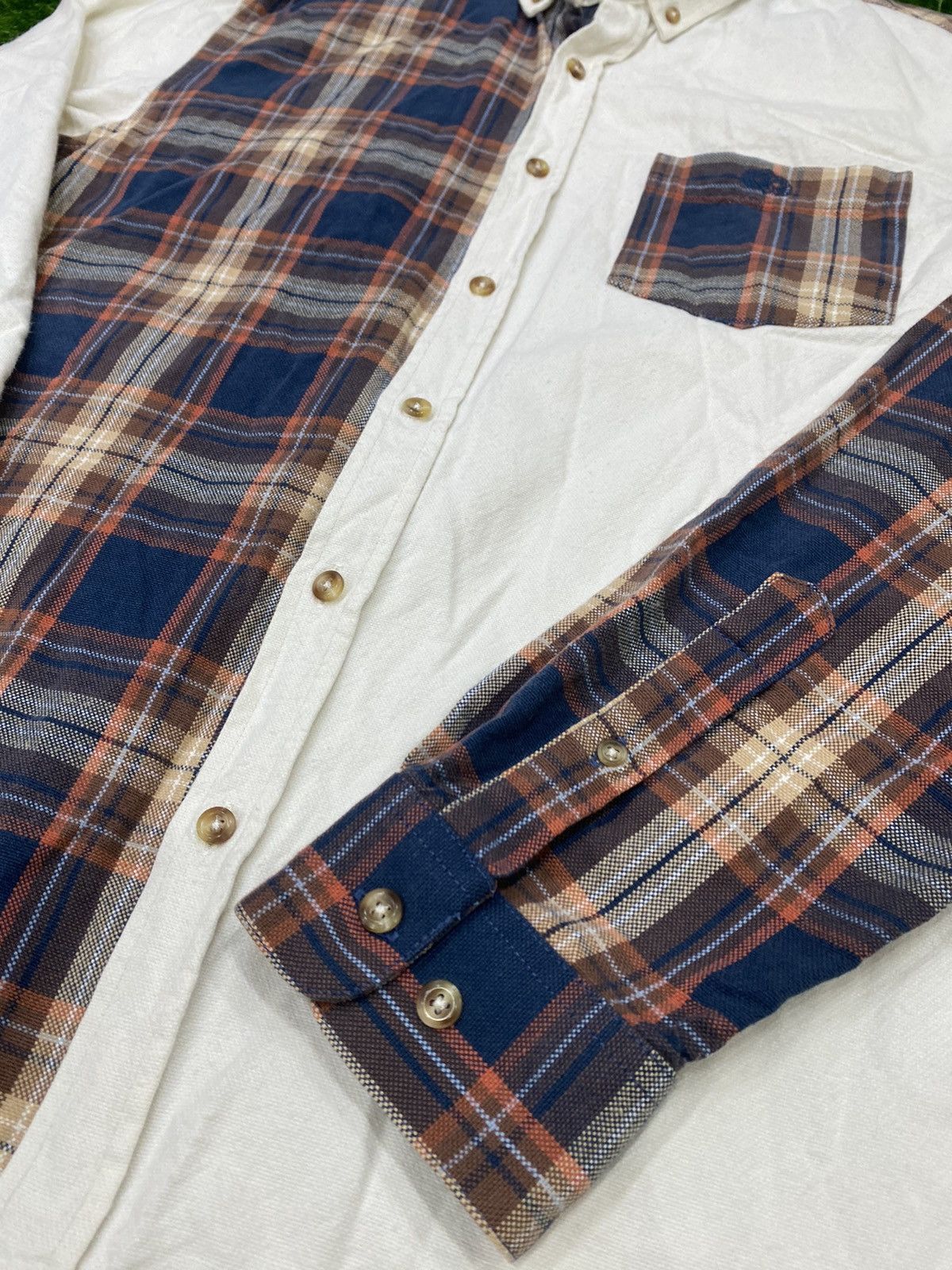 foret Foret Studio Split Buttom Up Split Check Shirt Size US XL / EU 56 / 4 - 2 Thumbnail