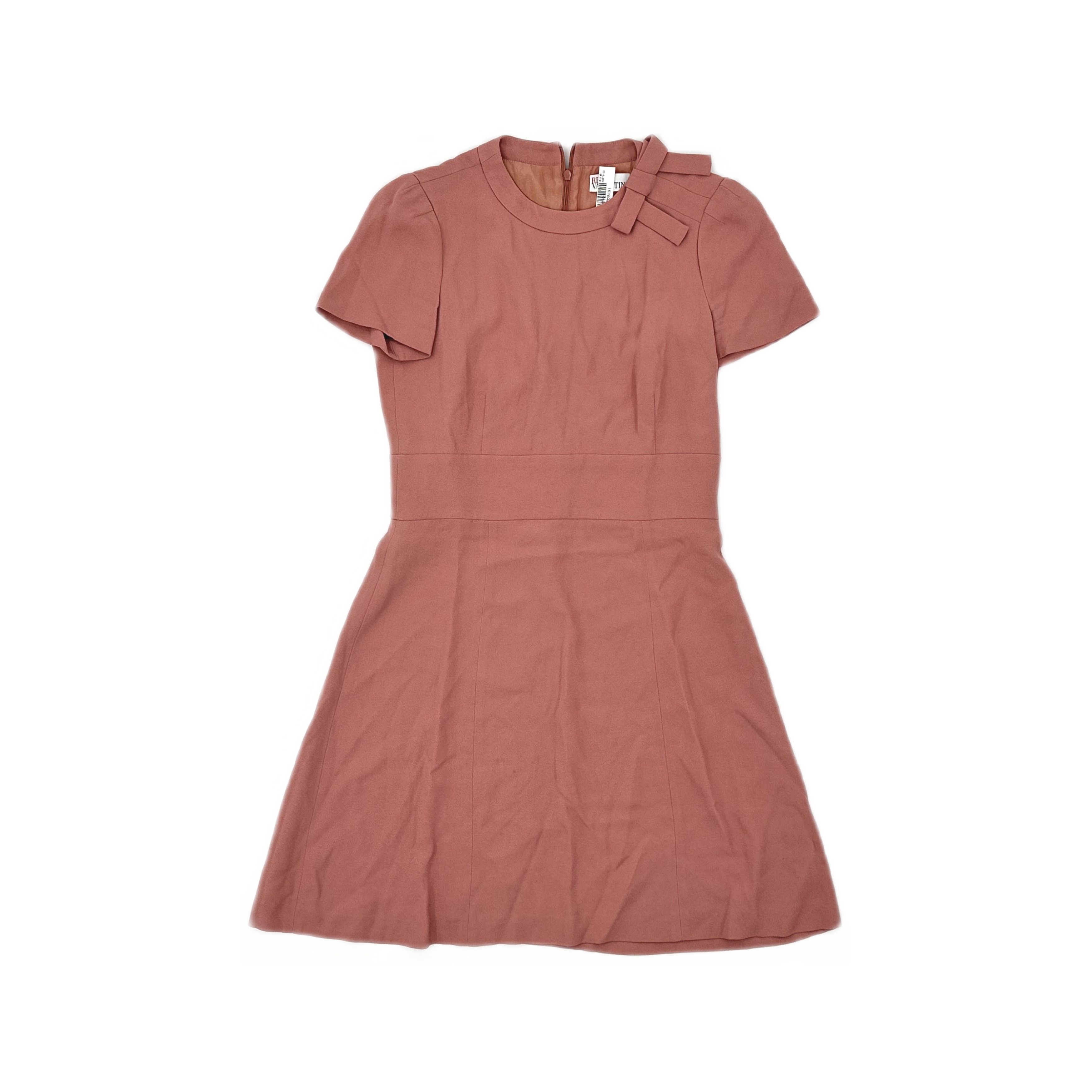 RED Valentino RED Valentino Pink Bow Detail Mini Dress Size 40 Size S / US 4 / IT 40 - 1 Thumbnail