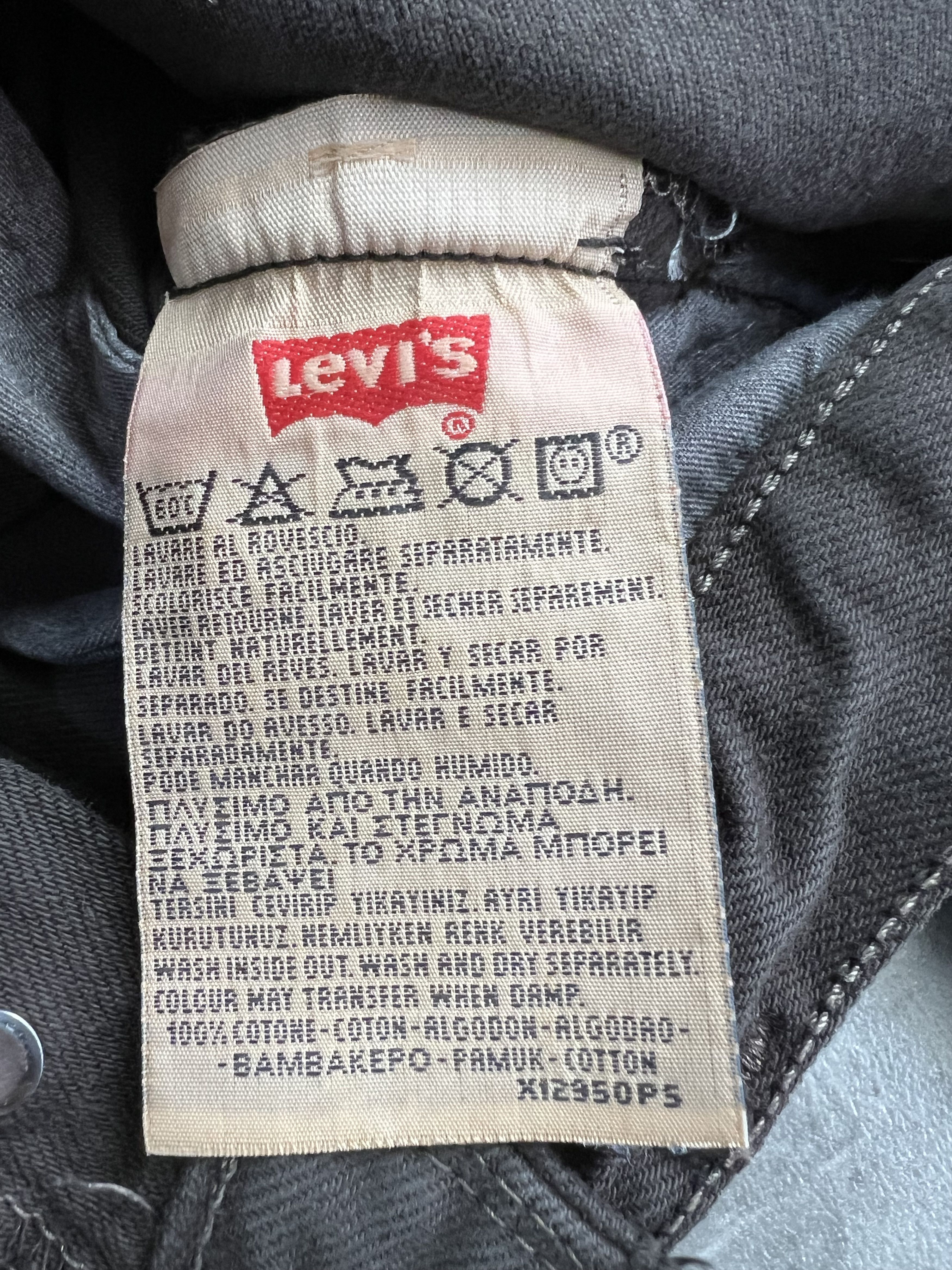 Levi's × Levi's Vintage Clothing LEVIS 501 JEANS BROWN DENIM MADE IN USA Size US 29 - 5 Thumbnail