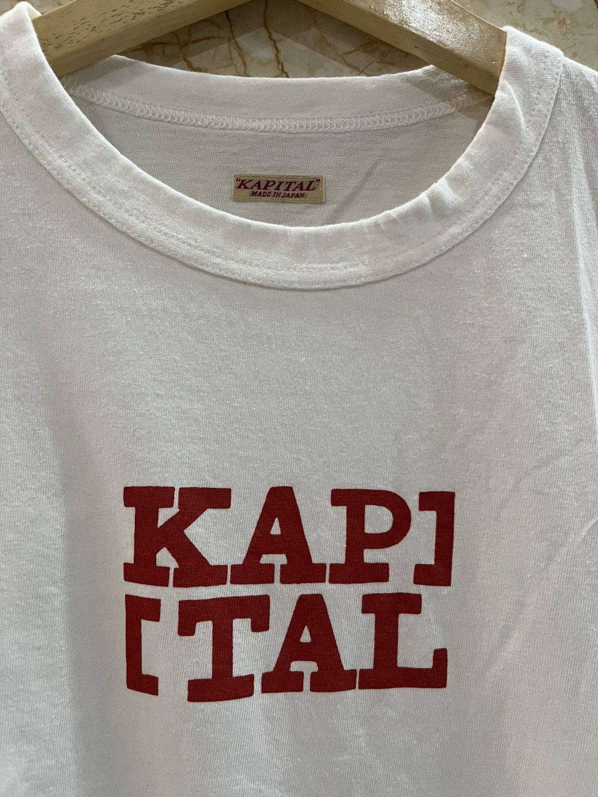 Kapital Kapital Rookie Crew Tee - White XLarge Size US XL / EU 56 / 4 - 3 Thumbnail