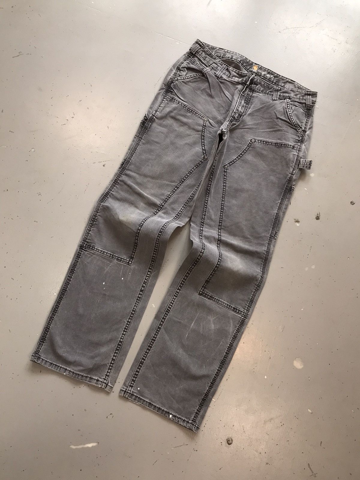 Carhartt × Vintage Vintage Carhartt original fit double knee pant Size US 30 / EU 46 - 3 Thumbnail