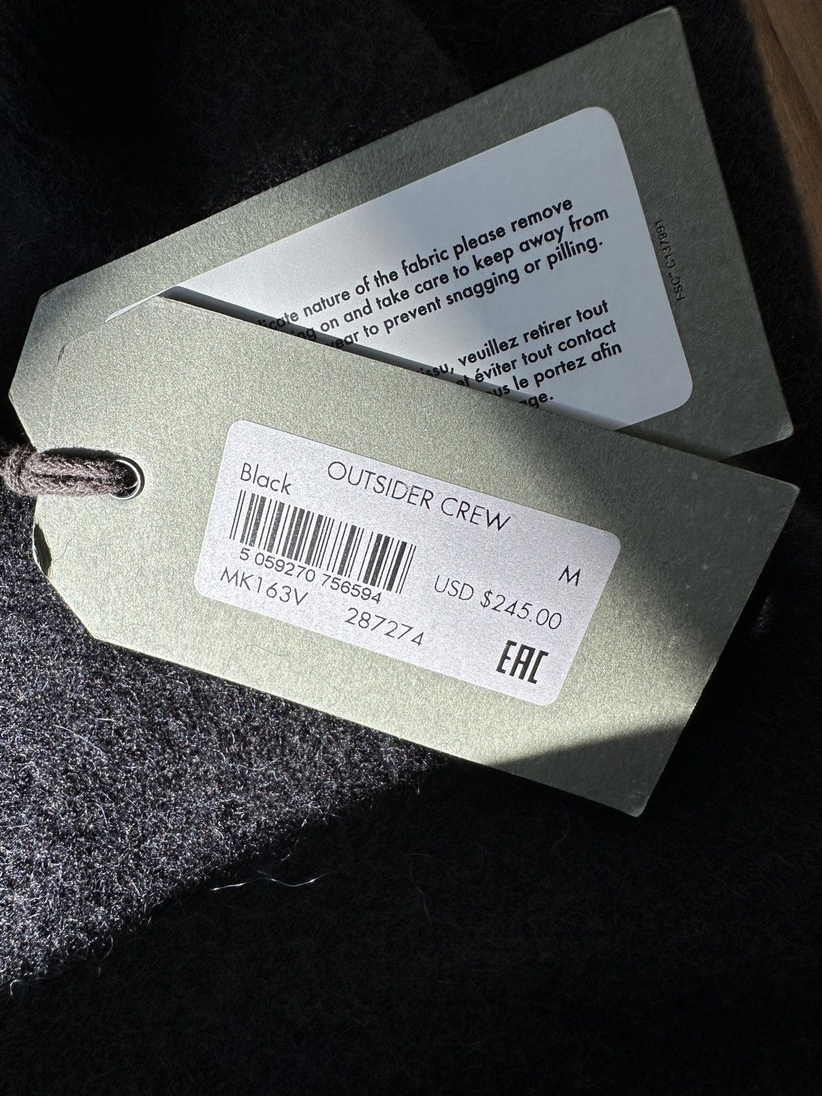Allsaints Allsaints Outsider Crew Size US M / EU 48-50 / 2 - 10 Thumbnail