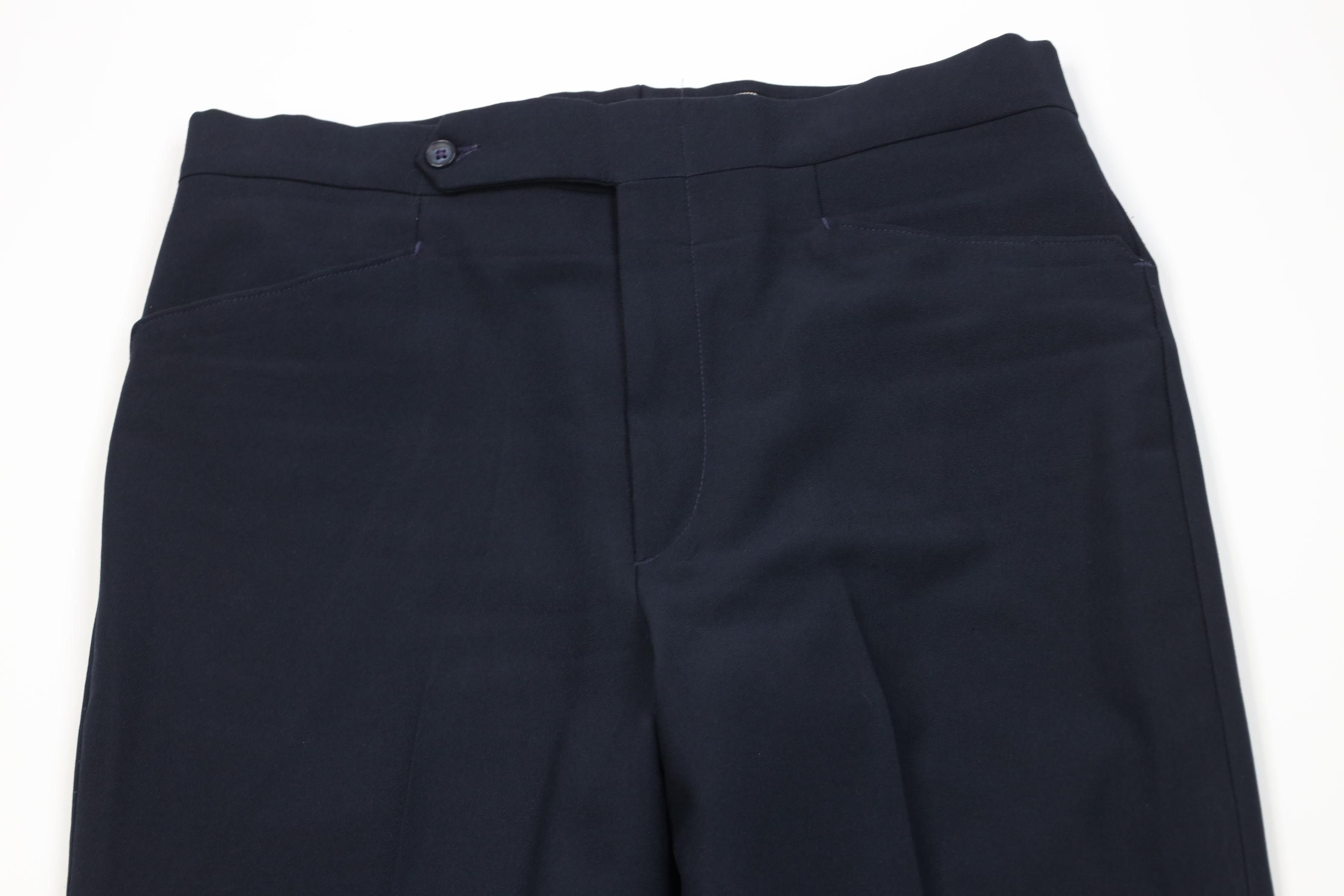 Vintage Vintage 70s Streetwear Knit Flared Wide Leg Chino Pants USA Size US 34 / EU 50 - 2 Thumbnail