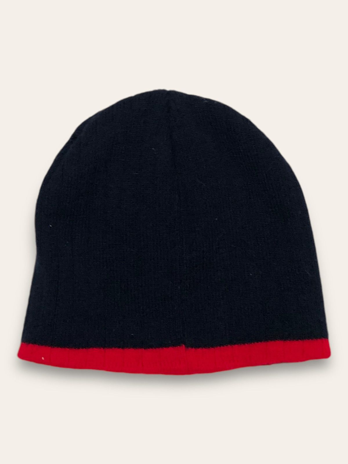 Other Vintage ARSENAL Navy Patch Logo Beanie Hat Size ONE SIZE - 2 Thumbnail