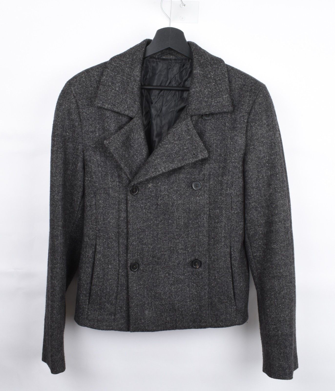 Jil Sander Jil Sander Men Jacket Cropped Peacoat Tailored Size S, S2045 Size US S / EU 44-46 / 1 - 1 Thumbnail