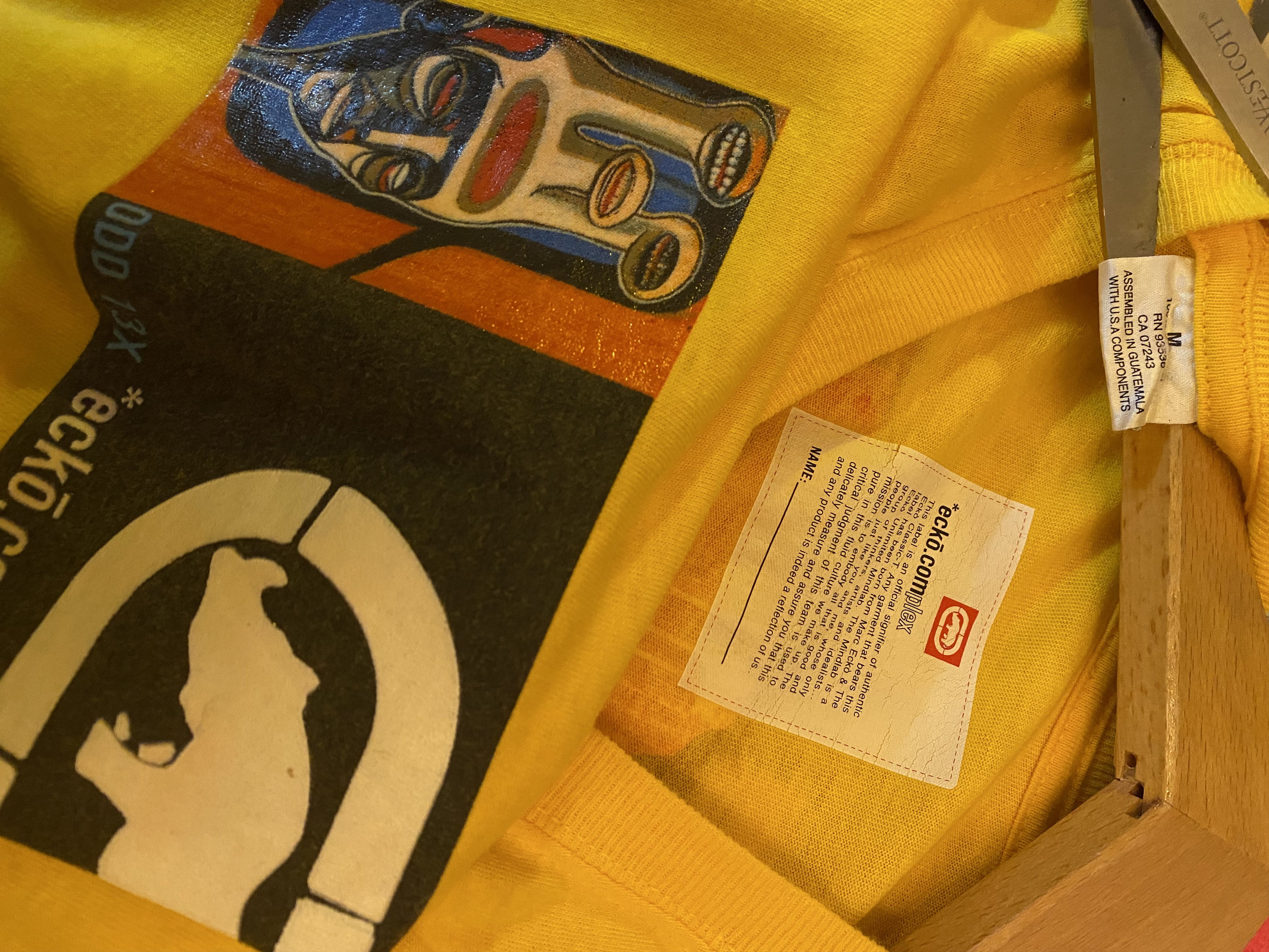 Ecko Unltd. 2001 Vintage Ecko Unltd. Complex x Doze Green 0DD13X Art Tee Size US M / EU 48-50 / 2 - 7 Thumbnail