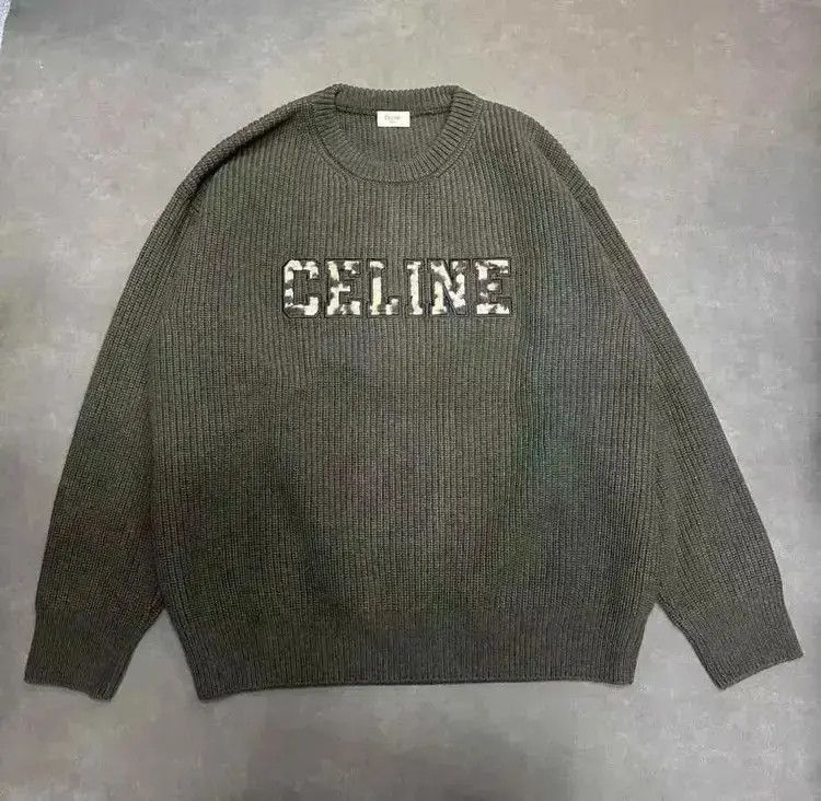 Celine Celine Boy Doll Logo Knitwear Sweater-2507 Size US XS / EU 42 / 0 - 1 Thumbnail