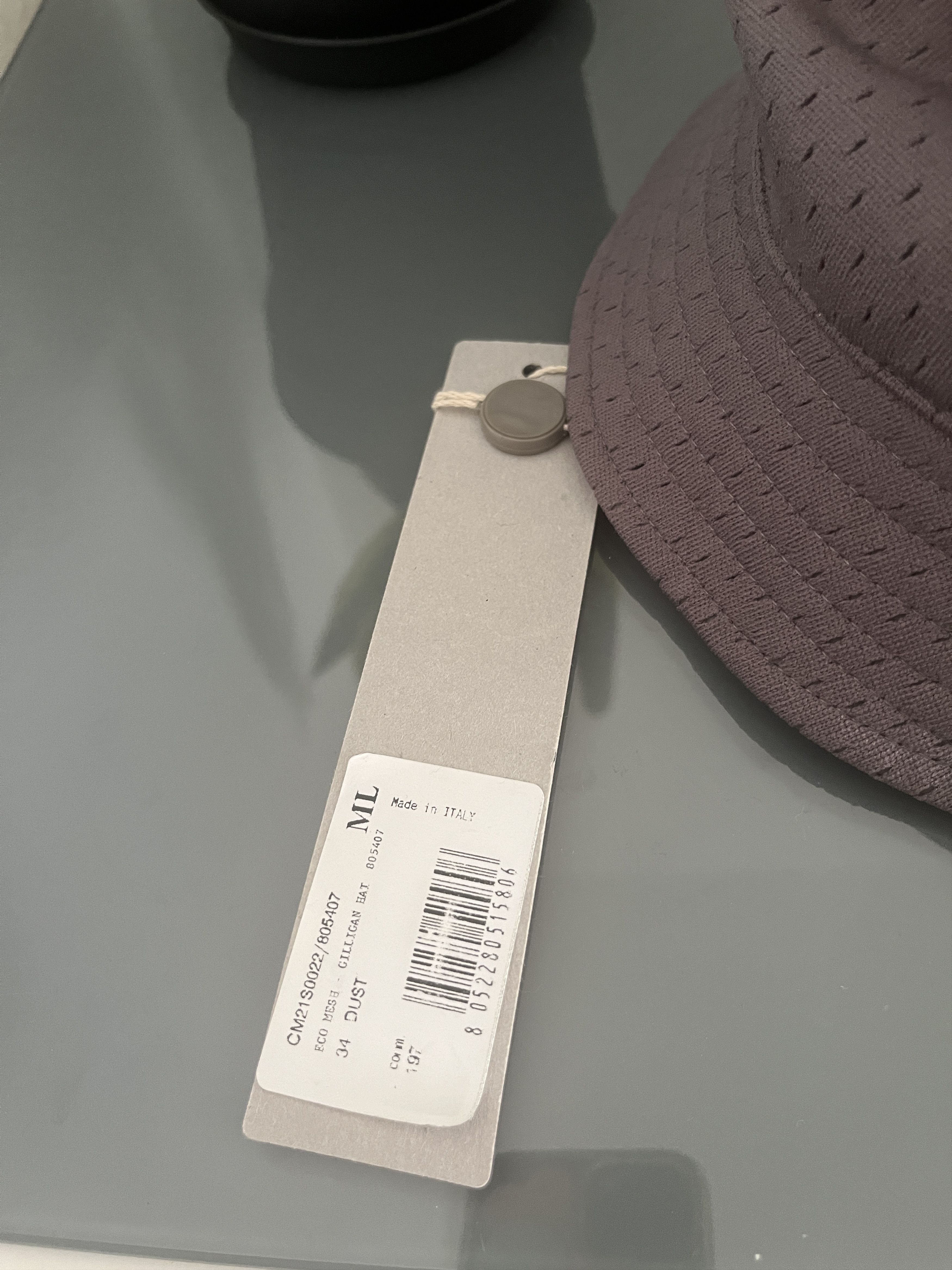 Champion × Rick Owens Gilligan Hat Mesh 805407 Size ONE SIZE - 2 Thumbnail