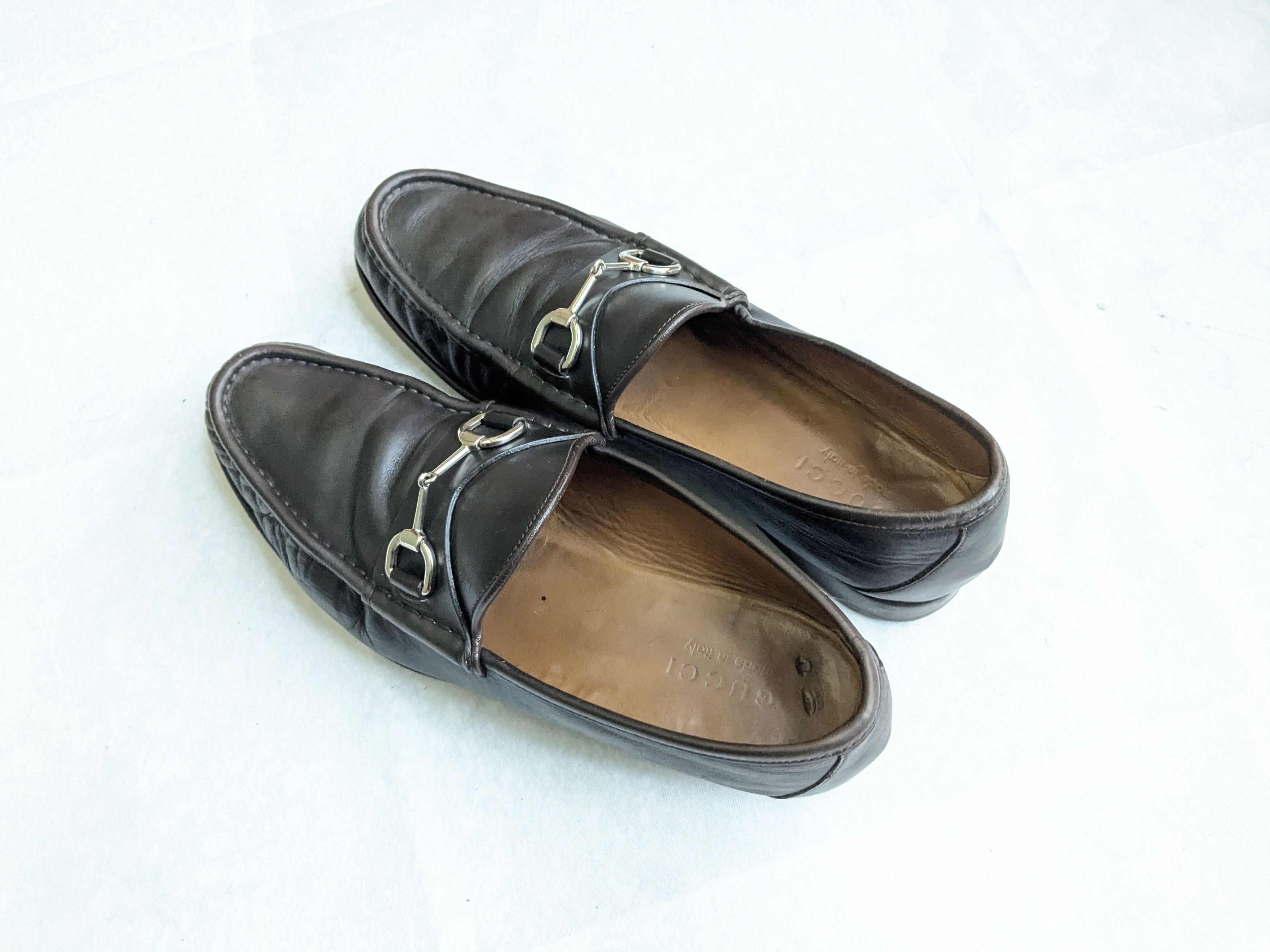 Gucci Gucci Horsebit Loafers Brown 11 Leather Slip On Size US 11 / EU 44 - 11 Thumbnail