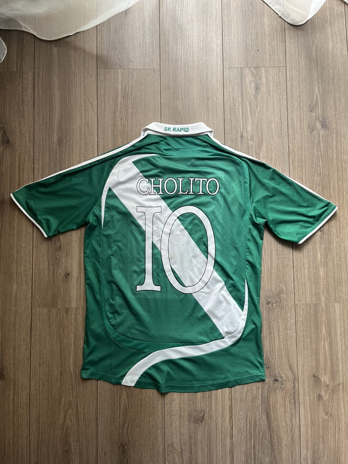 Adidas × Vintage Adidas 2007-08 Rapid Vienna adidas Home Size US M / EU 48-50 / 2 - 6 Thumbnail