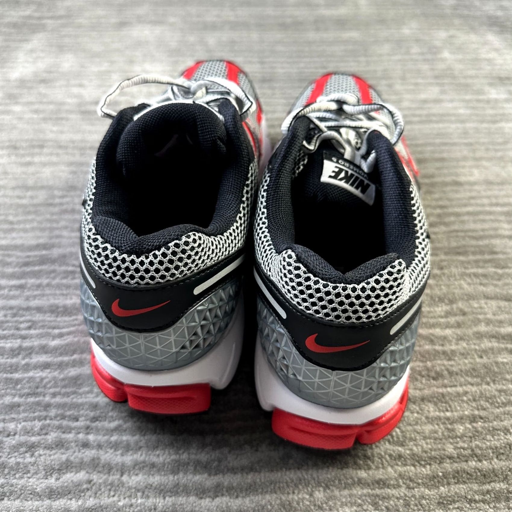 Nike Nike Air Zoom Vomero 5 Mens Size 10 Metallic Silver University Red Gray Sneaker 2024 Mens Size US 10 / EU 43 - 5 Thumbnail