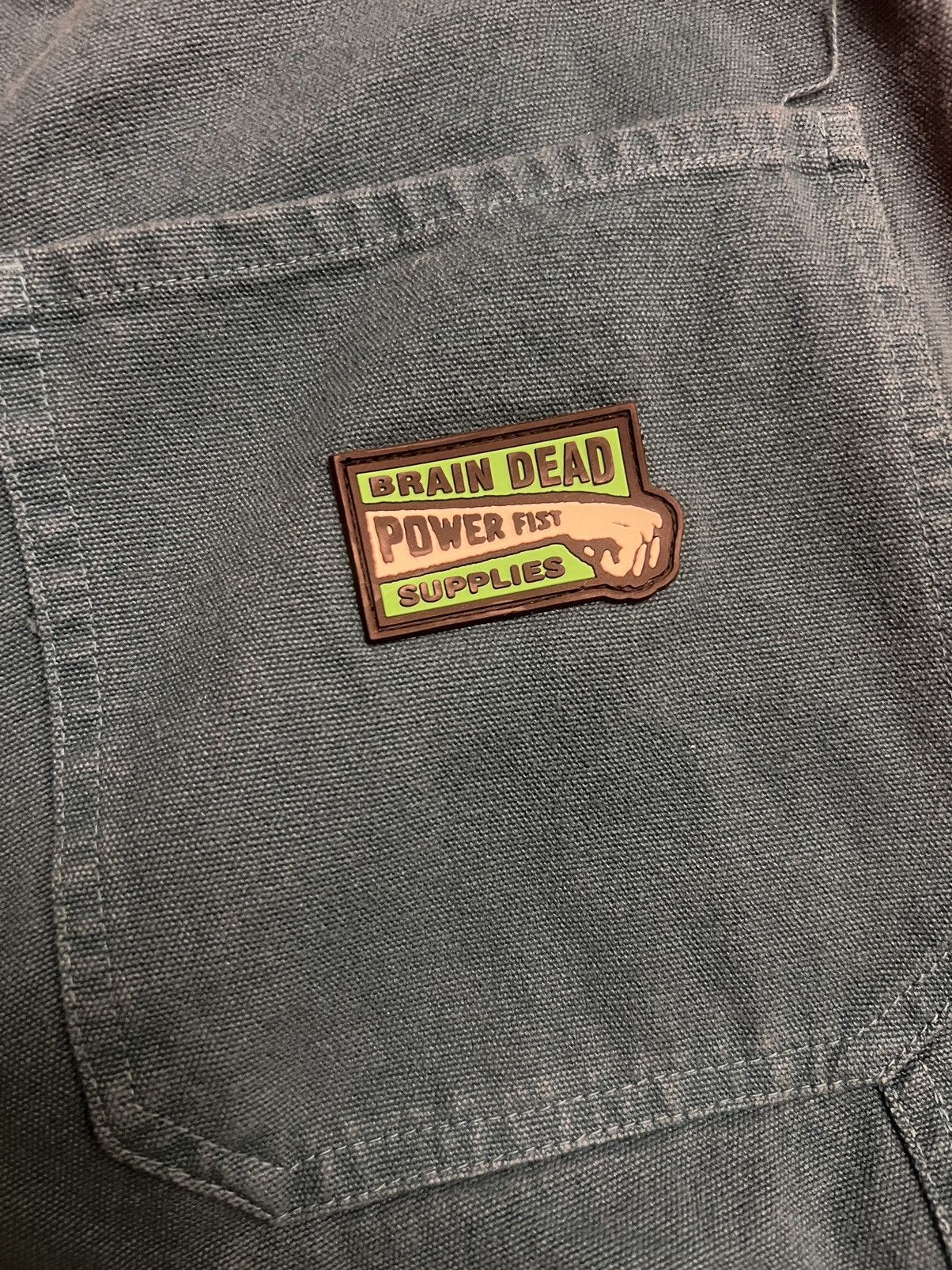 Brain Dead Brain Dead power fist carpenter pants teal Size US 32 / EU 48 - 4 Thumbnail
