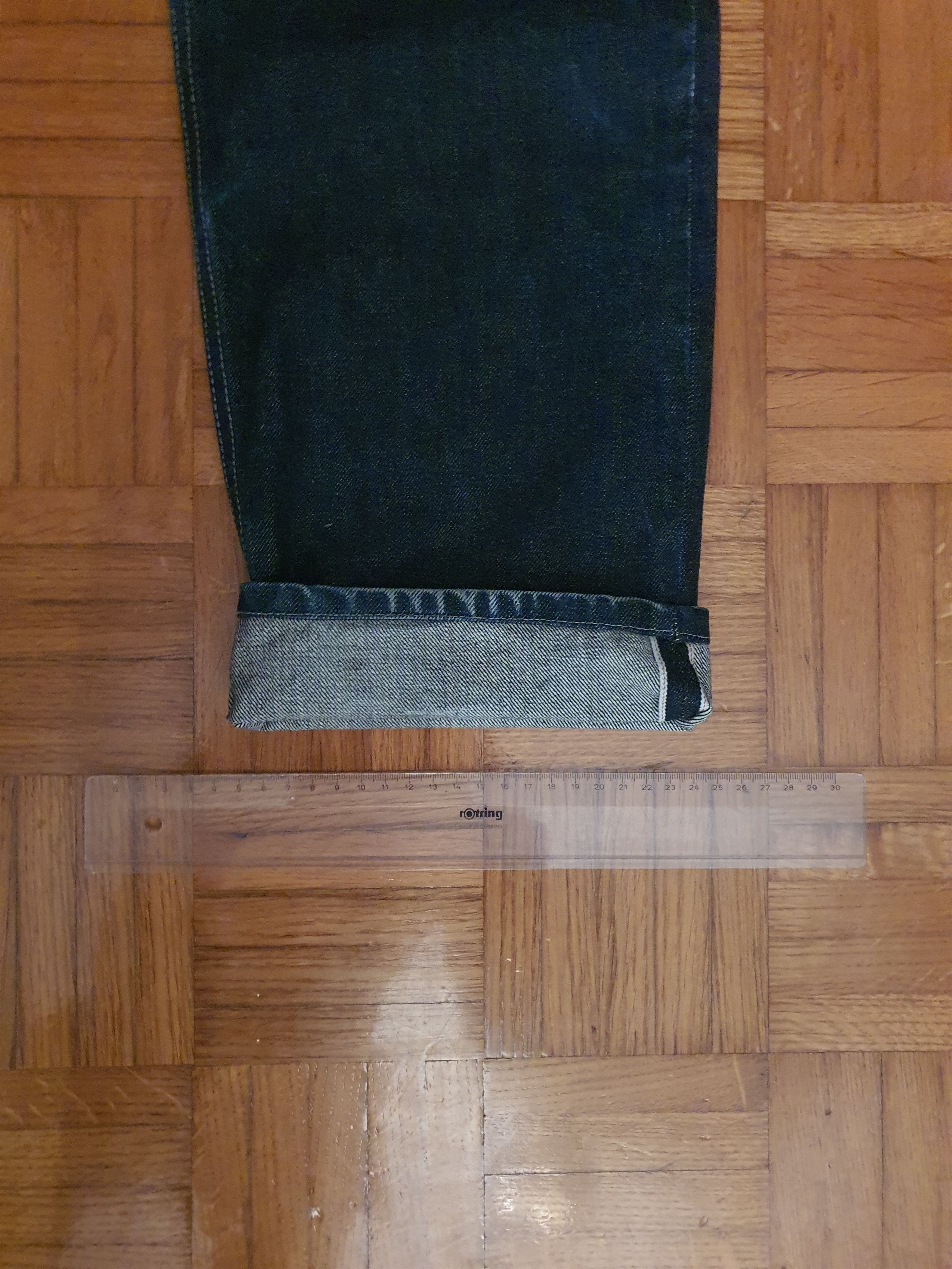 agnes b. #2 Regular Selvedge Jeans (Y751KH91 E20) - Straight Size US 32 / EU 48 - 12 Thumbnail