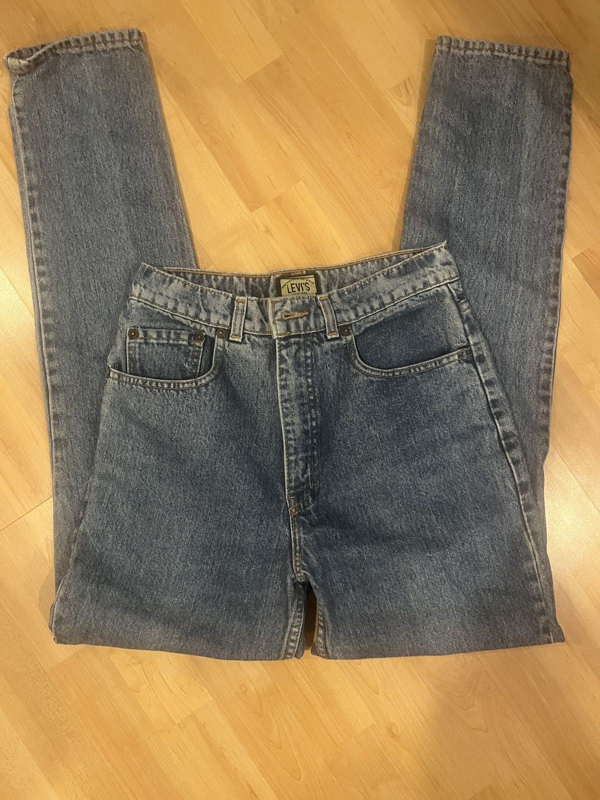 Levi's Very rare vintage Levi's 505 jean old patch size 25 Size 25" / US 0 / IT 36 - 3 Thumbnail