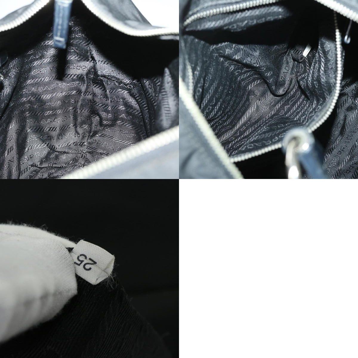 Prada PRADA Shoulder Bag Nylon Black Size ONE SIZE - 12 Thumbnail