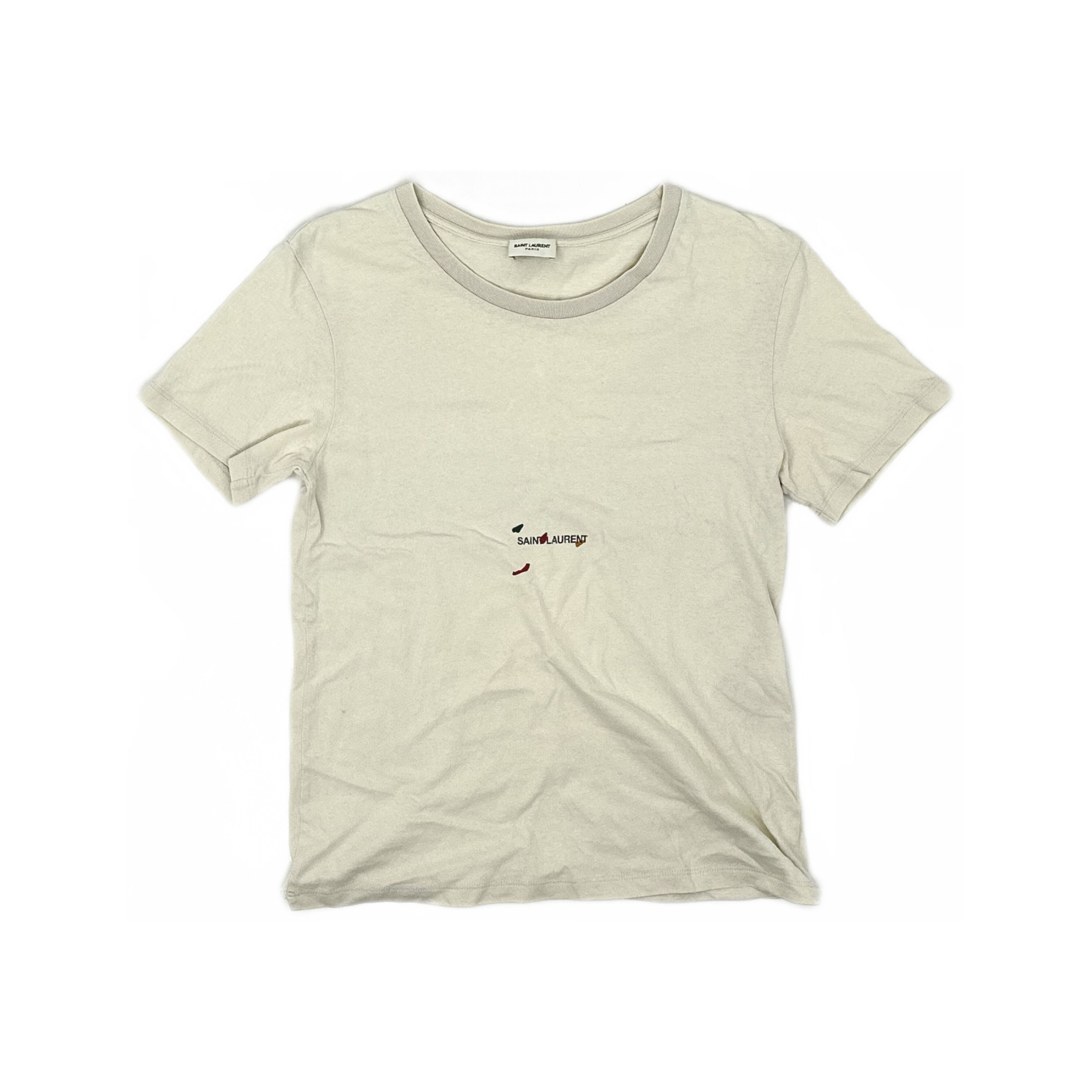 Saint Laurent Paris Saint Laurent SS14 Cherry Allover Print T