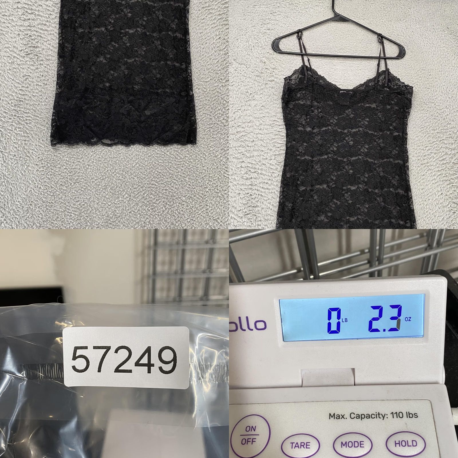 Vintage Wet Seal Y2K Slip Dress Womens M Lace Sheer Floral Whimsigoth Dark Fairy N/A Size M / US 6-8 / IT 42-44 - 8 Thumbnail