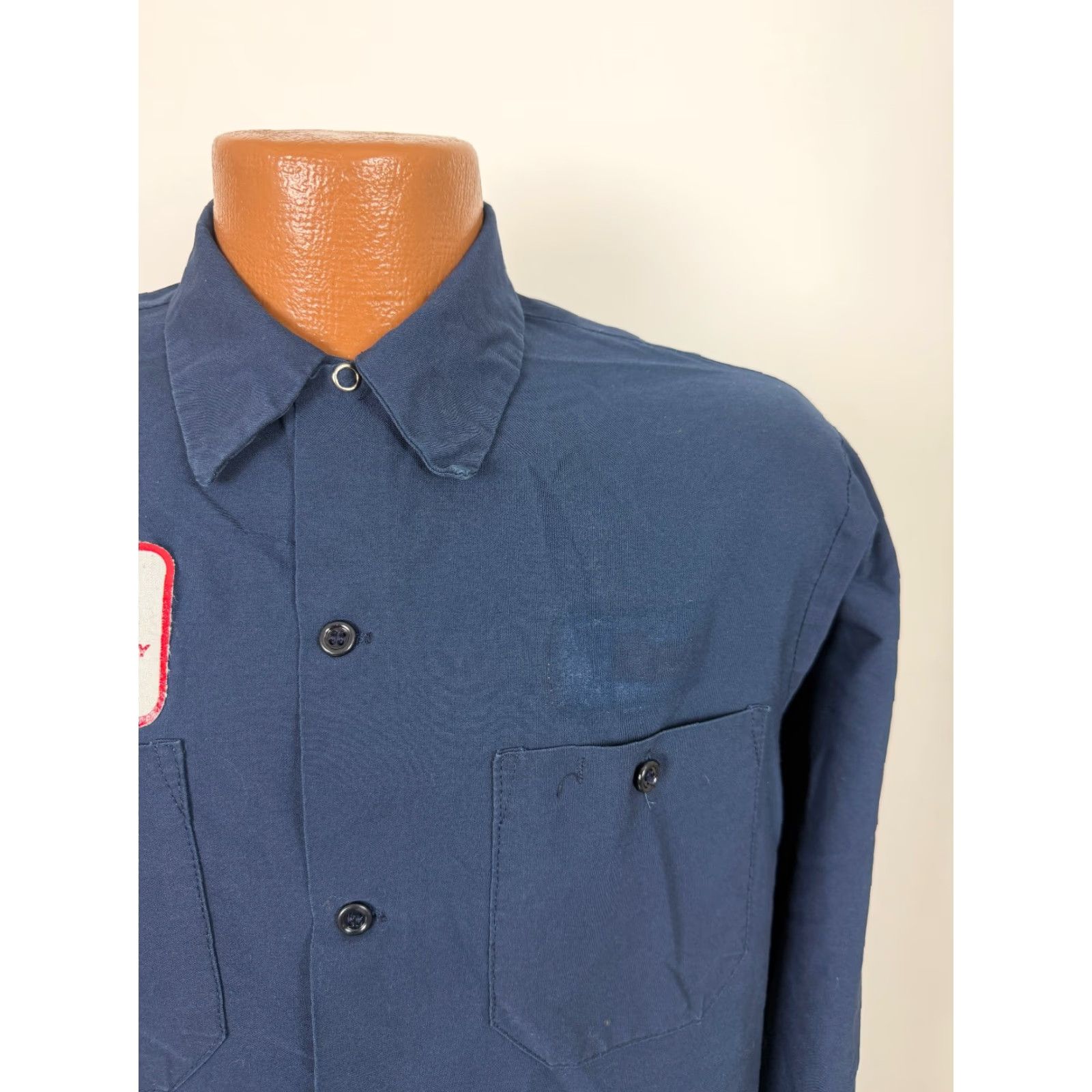 Vintage Vintage 80s Mechanic Work Shirt Medium Tall National Engines Parts Company USA Size US M / EU 48-50 / 2 - 3 Thumbnail