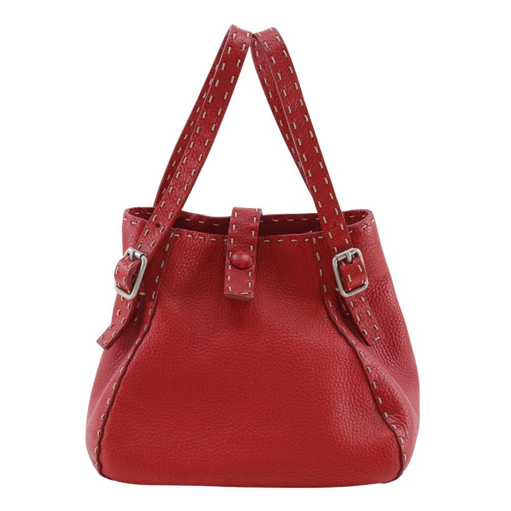 Fendi Fendi Fendi Selleria Leather Handbag Leather Handbag DUTY FREE for USA Size ONE SIZE - 1 Thumbnail