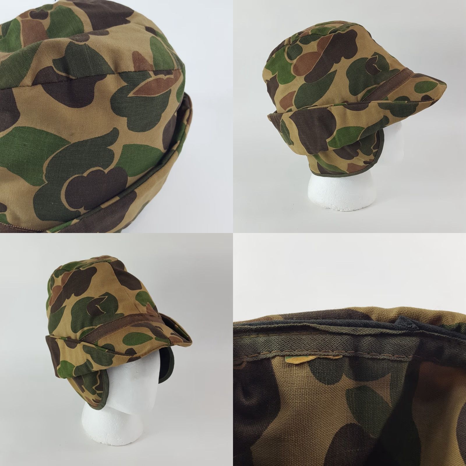 Vintage VINTAGE Youngan Boonie Hat Cap Men S Camouflage Cotton Outdoors 80s Military Hunting Summer Size ONE SIZE - 8 Thumbnail