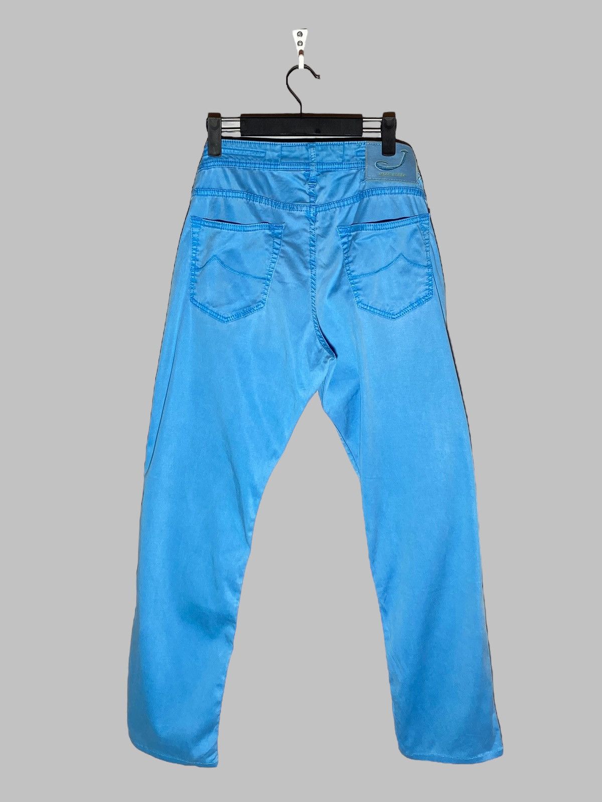 Jacob Cohen Jacob Cohen 622 Style Sky Blue Jeans Size US 35 - 1 Thumbnail
