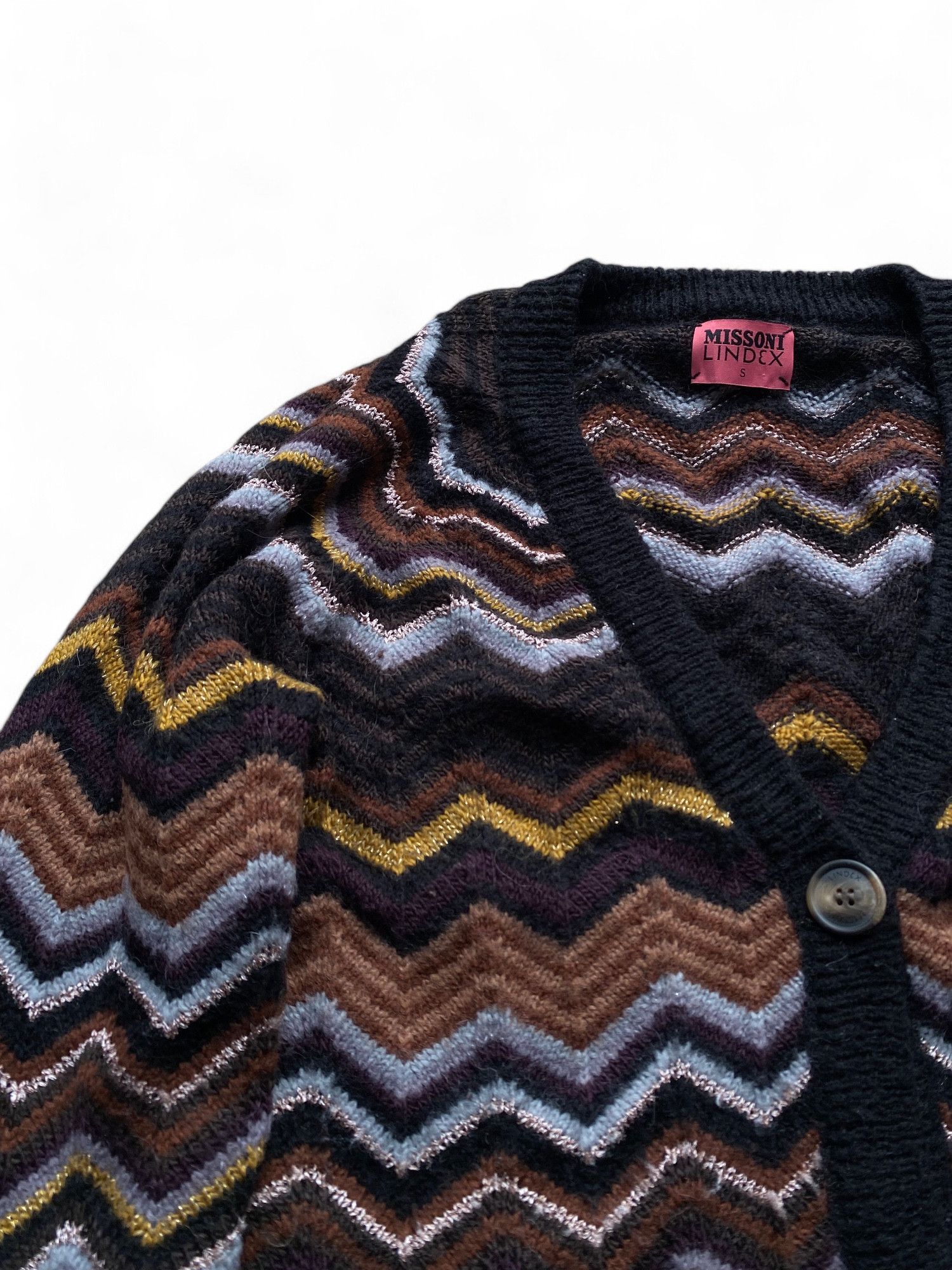 Missoni Missoni Coloured knit Cardigan Mohair Size S / US 4 / IT 40 - 4 Thumbnail