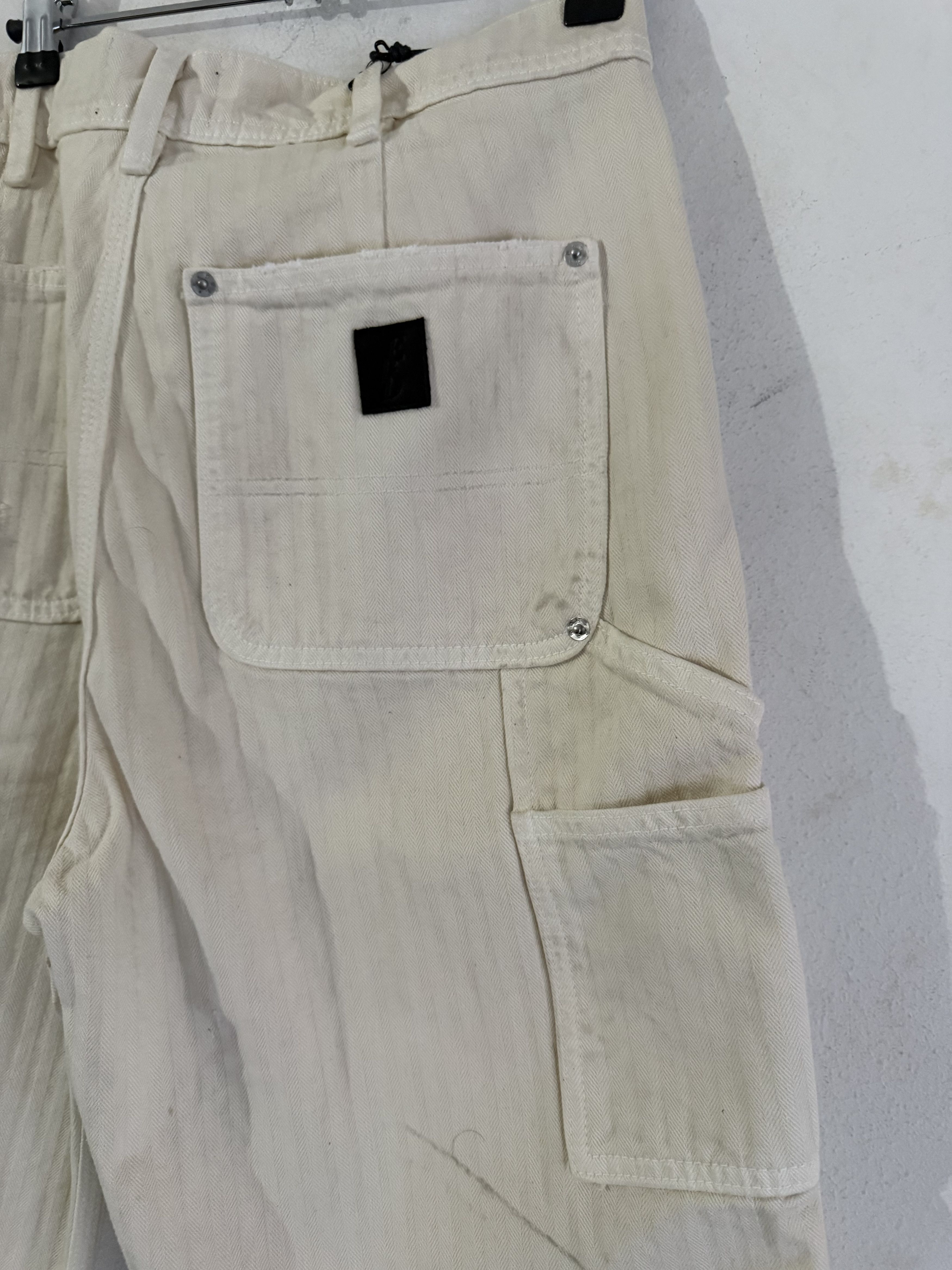 Enfants Riches Deprimes Off-White Double Knee Paint Denim Trousers Size US 30 / EU 46 - 14 Thumbnail