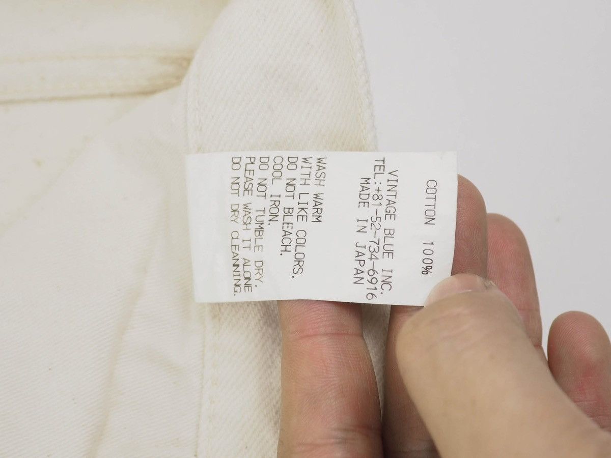 BLACK SIGN Black sign white denim jean Size US 33 - 8 Thumbnail