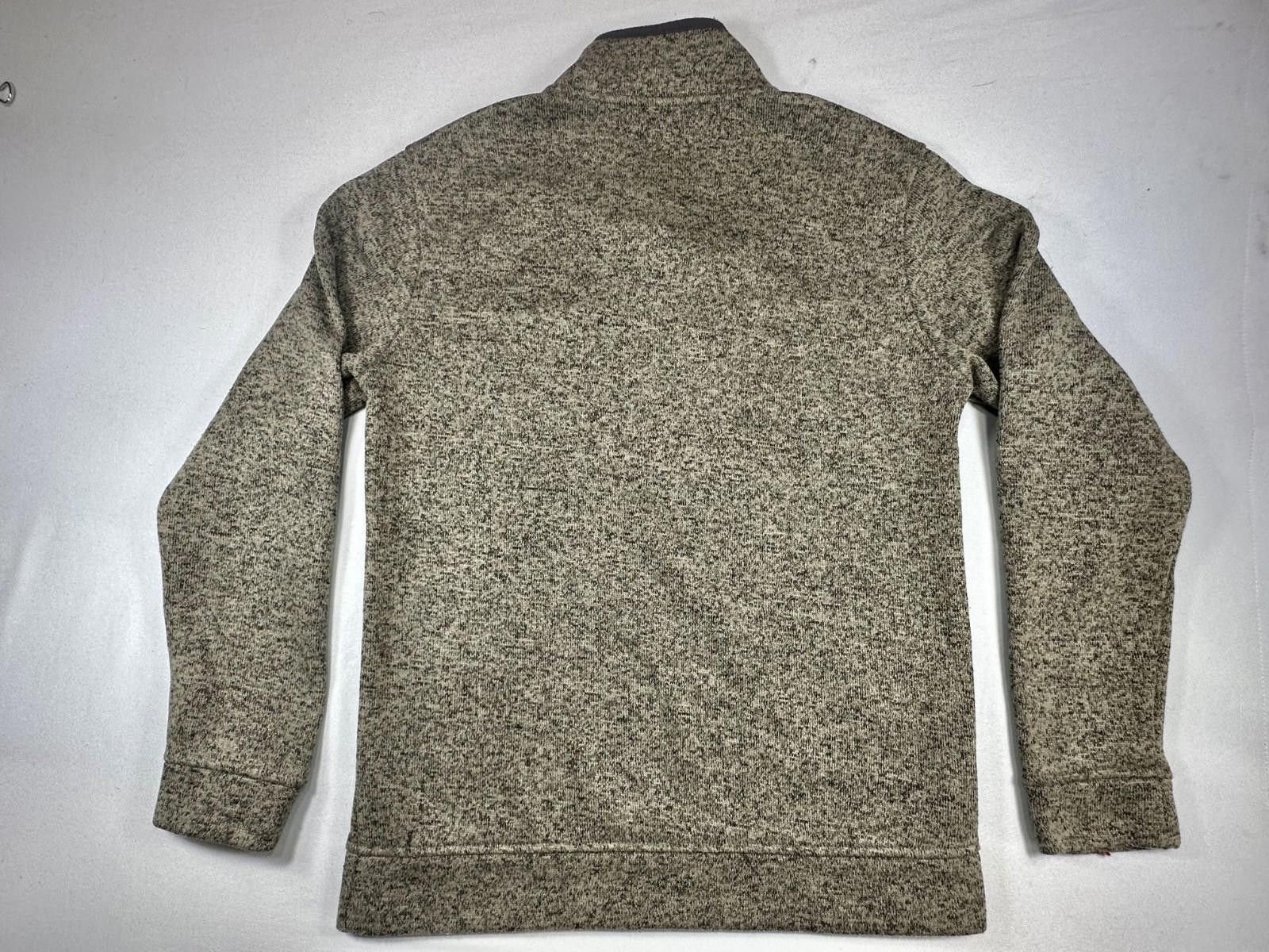 Eddie Bauer Eddie Bauer Men's M Gray Radiator Fleece Snap Mock Pullover Size US M / EU 48-50 / 2 - 2 Thumbnail