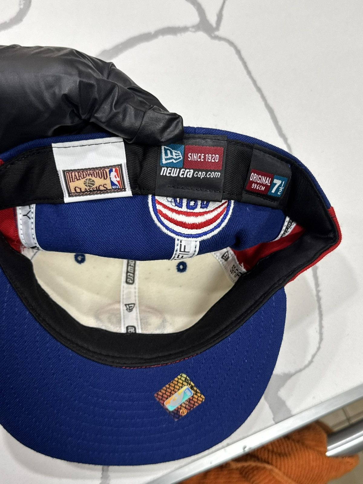 New Era Vintage New York Nets Fitted Cap ABA Hardwood Classics Size ONE SIZE - 7 Thumbnail