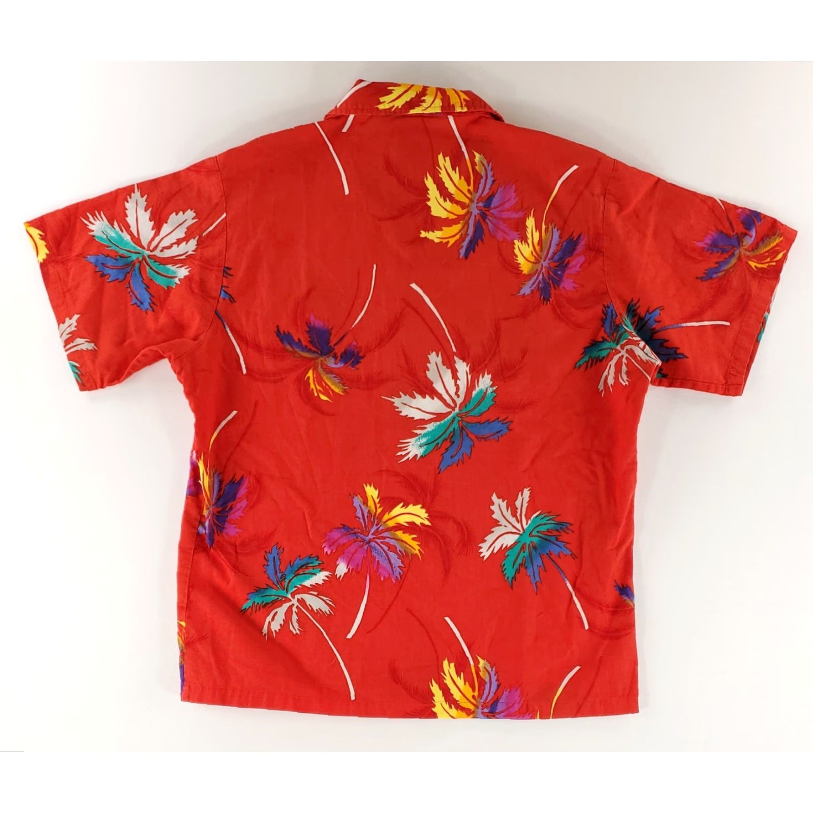 Ocean Pacific VINTAGE Ocean Pacific Hawaiian Shirt Red Button-Up Mens M VTG 80s 90s Ocean Pacific OP VTG Hawaiian Red Button Up Mens M Shirt Size US M / EU 48-50 / 2 - 5 Thumbnail
