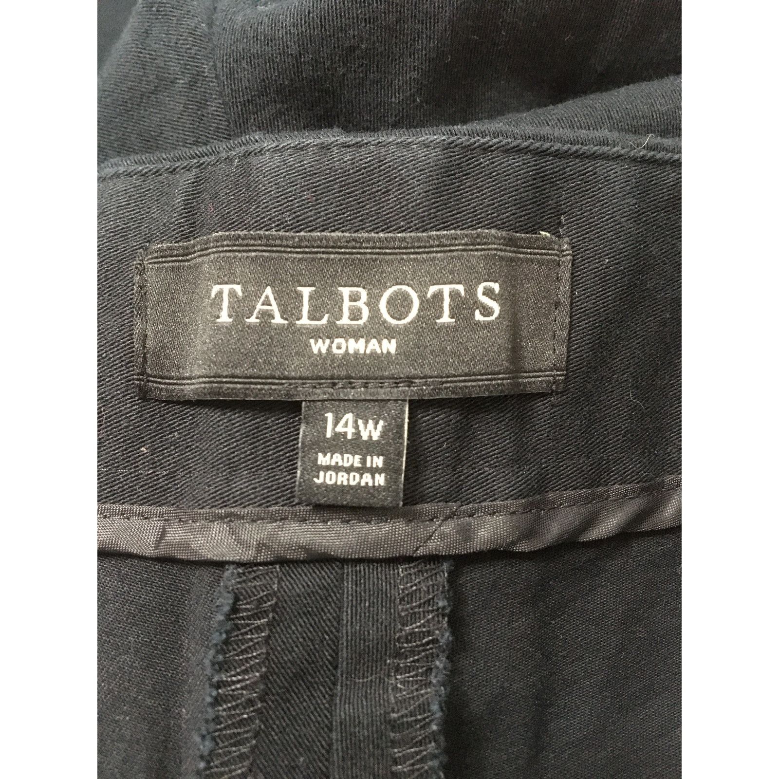 Other Talbots Women Signature Size 14w Black Dressy Stretch Capris Size 36" / US 14 / IT 50 - 3 Thumbnail
