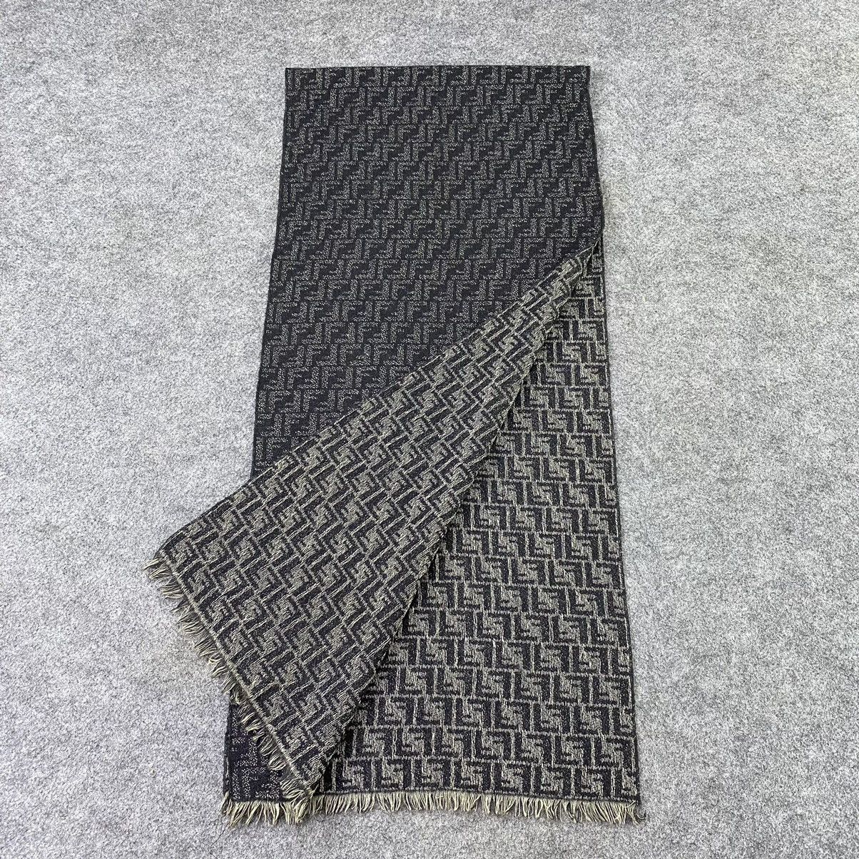 Fendi × Vintage Fendi FF Monogram Muffler / Scarf / Neckwear -K050 Size ONE SIZE - 4 Thumbnail