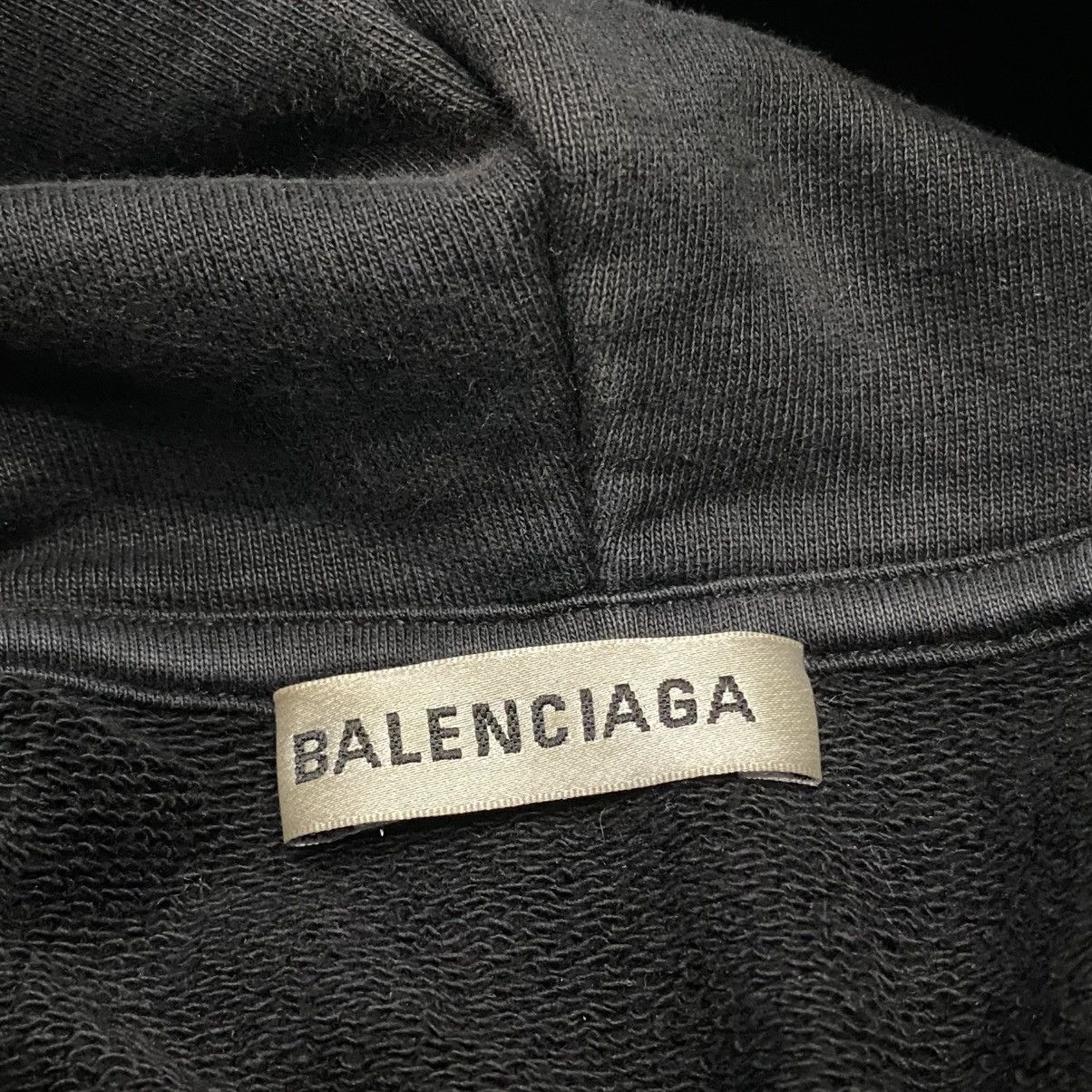 Balenciaga Balenciaga Back Logo Hoodie Size US S / EU 44-46 / 1 - 6 Thumbnail