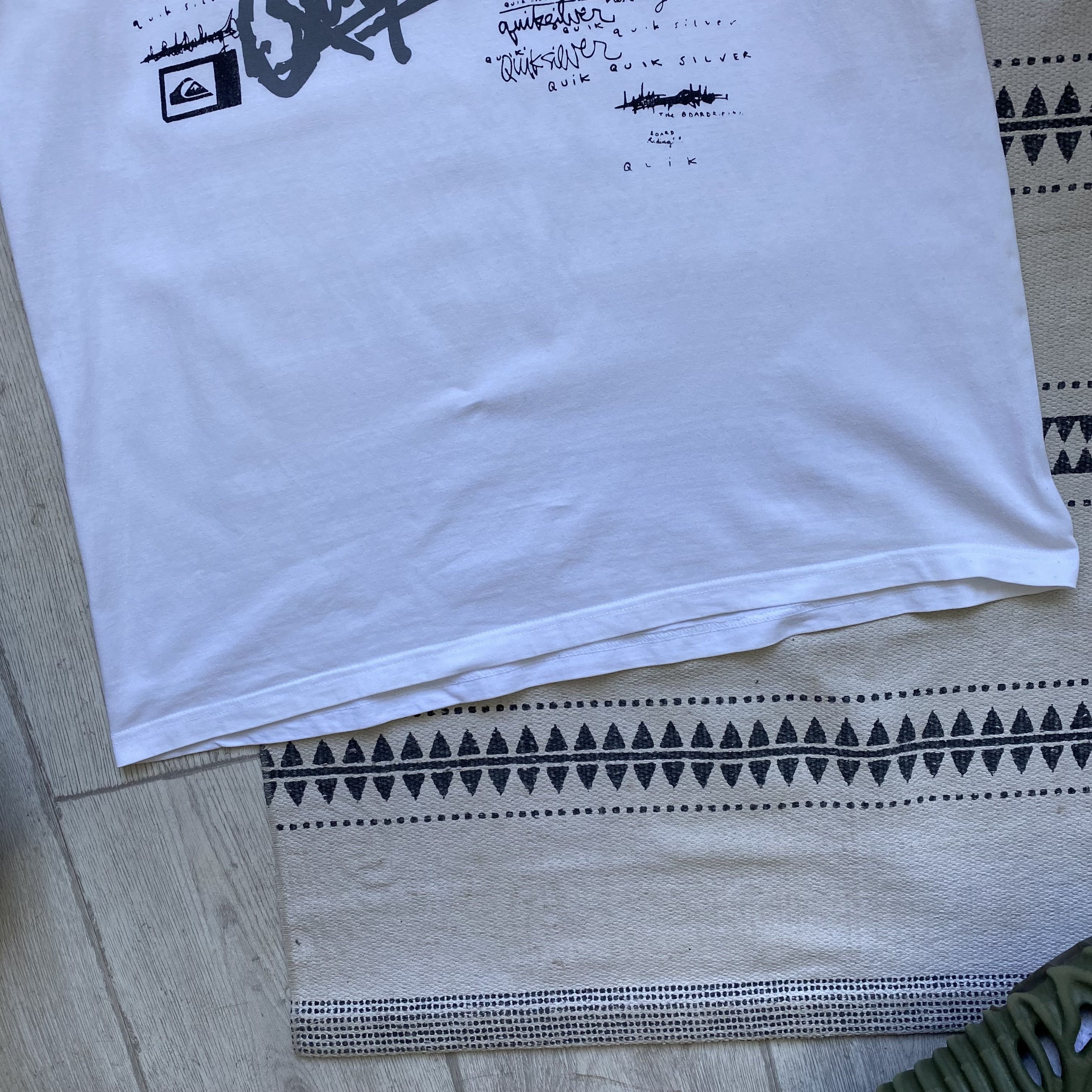Quiksilver 🏄🏻‍♂️Vintage 90s QUIKSILVER Tee Y2K oneill billabong fubu Size US M / EU 48-50 / 2 - 3 Thumbnail