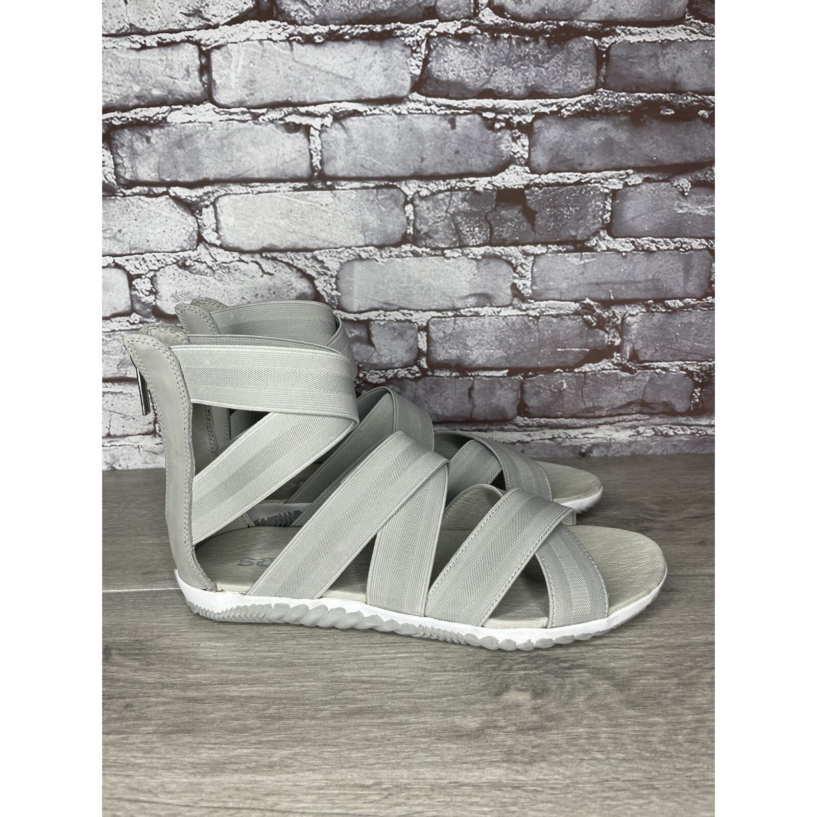 SOREL Sorel Out ‘N About Plus Light Grey Textile Spandex Strap San Size US 12 / IT 42 - 18 Thumbnail