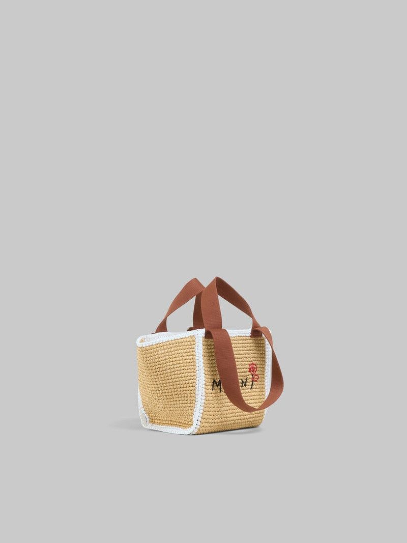Marni o1w1db11125 Size :OS/Sillo Shoulder Bag in Beige Size ONE SIZE - 2 Thumbnail
