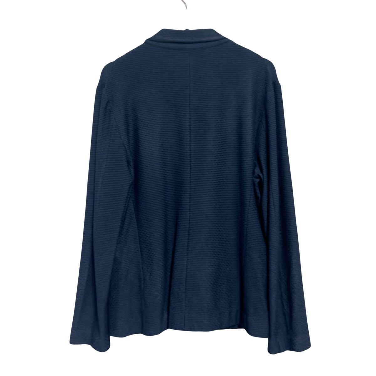 Emporio Armani Emporio Armani Textured Knit Blazers Navy Size US M / EU 48-50 / 2 - 4 Thumbnail