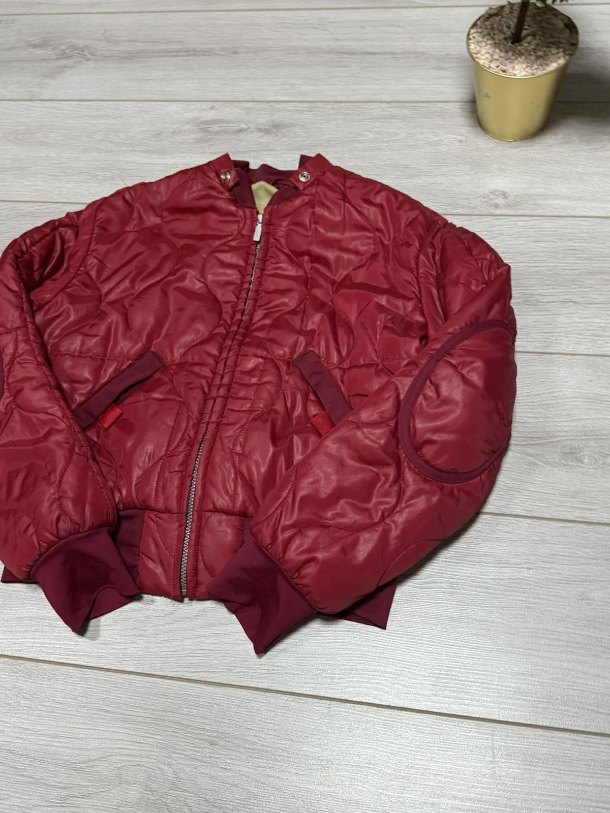 Diesel Diesel vintage quilted RARE bomber jacket avantgarde Size L / US 10 / IT 46 - 2 Thumbnail