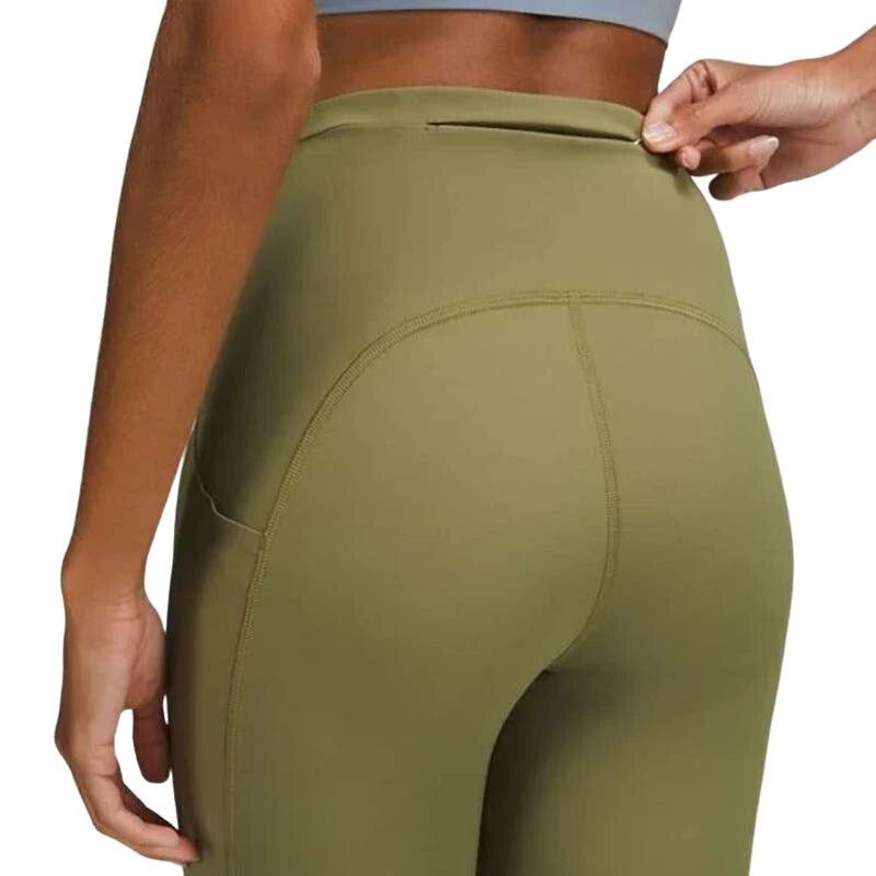 Lululemon LULULEMON Green Swift Speed High-Rise Crop 21" Leggings Size 28" / US 6 / IT 42 - 3 Thumbnail