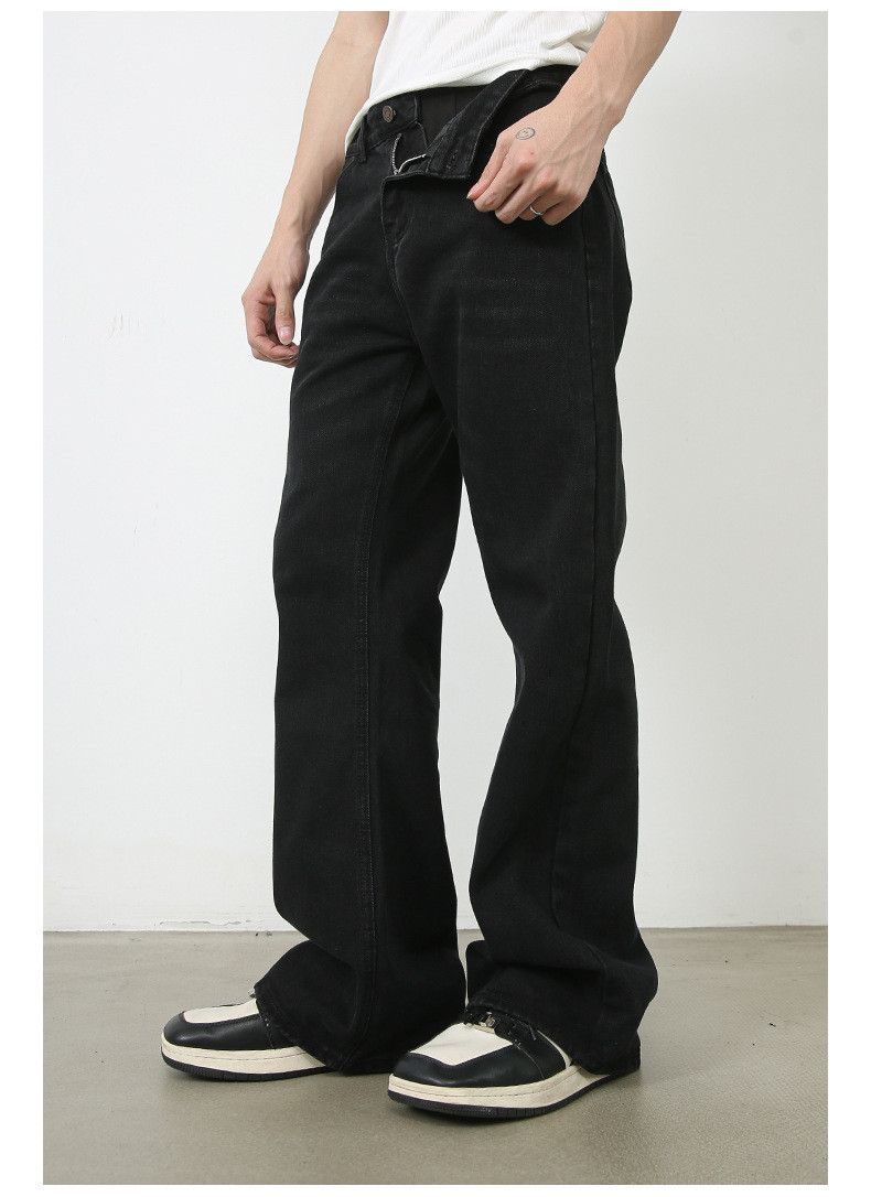 Japanese Brand × Jean American high street flared slim straight casual jeans Size US 34 / EU 50 - 5 Thumbnail