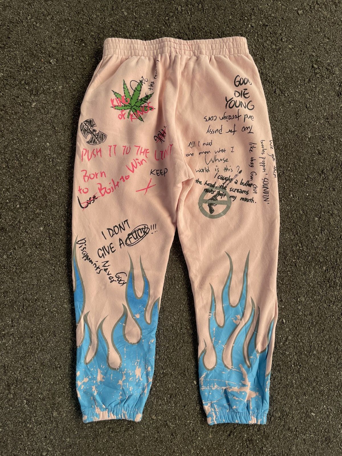 Seditionaries Flying Ninety Flame Pant Pink Size US 32 / EU 48 - 4 Thumbnail